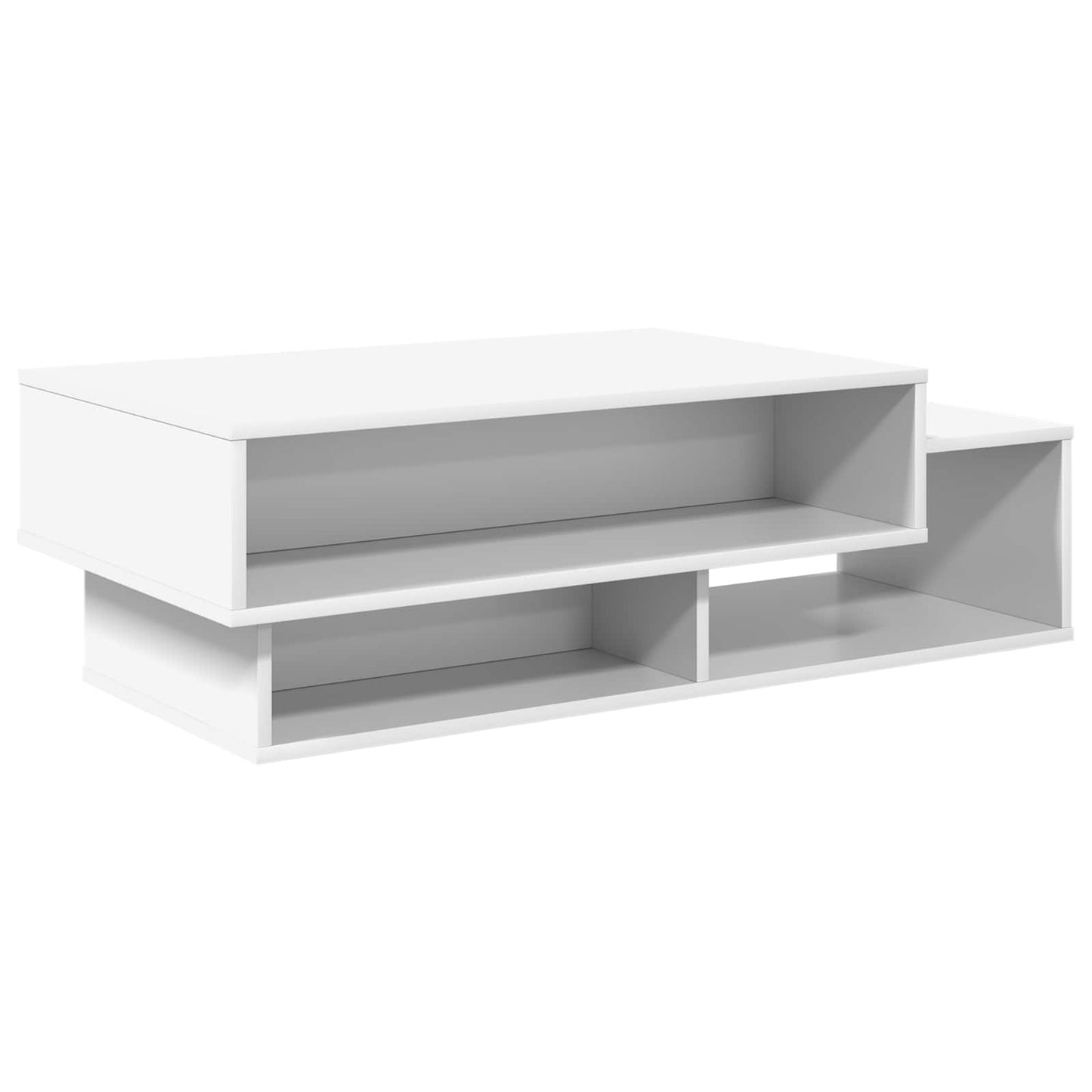 Kaffebord Hvit 105 x 50 x 32,5 cm Konstruert tre