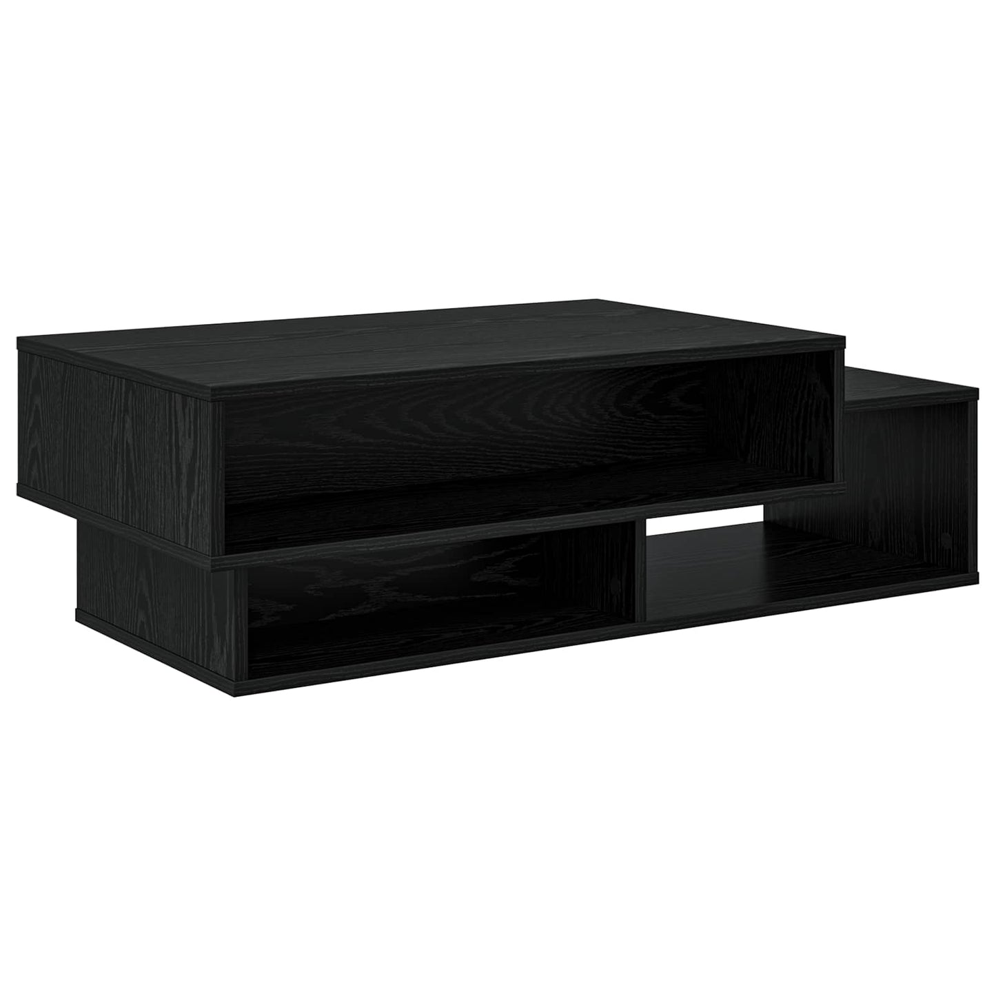 Kaffebord Svart Eik 105 x 50 x 32,5 cm Konstruert tre
