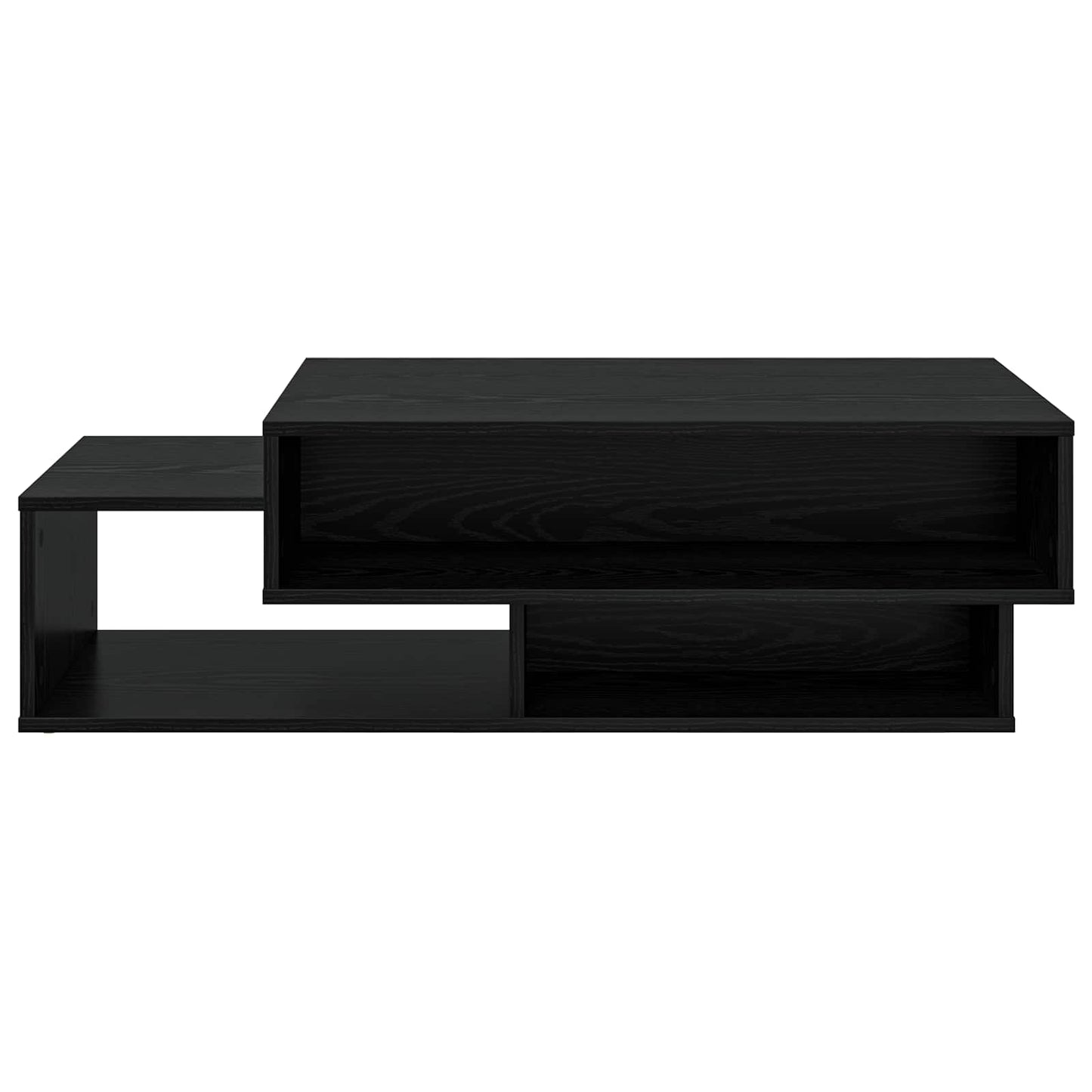 Kaffebord Svart Eik 105 x 50 x 32,5 cm Konstruert tre