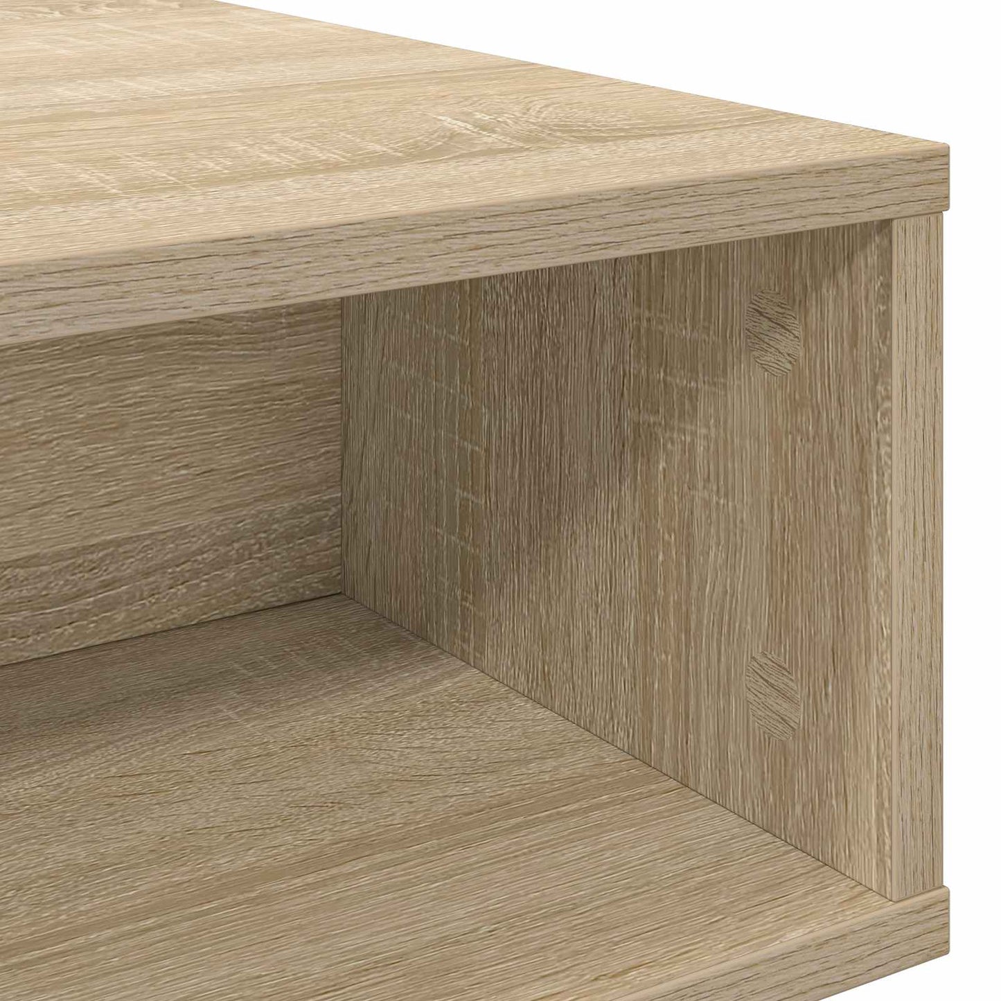 Kaffebord Sonoma eik 105 x 50 x 32,5 cm Konstruert tre