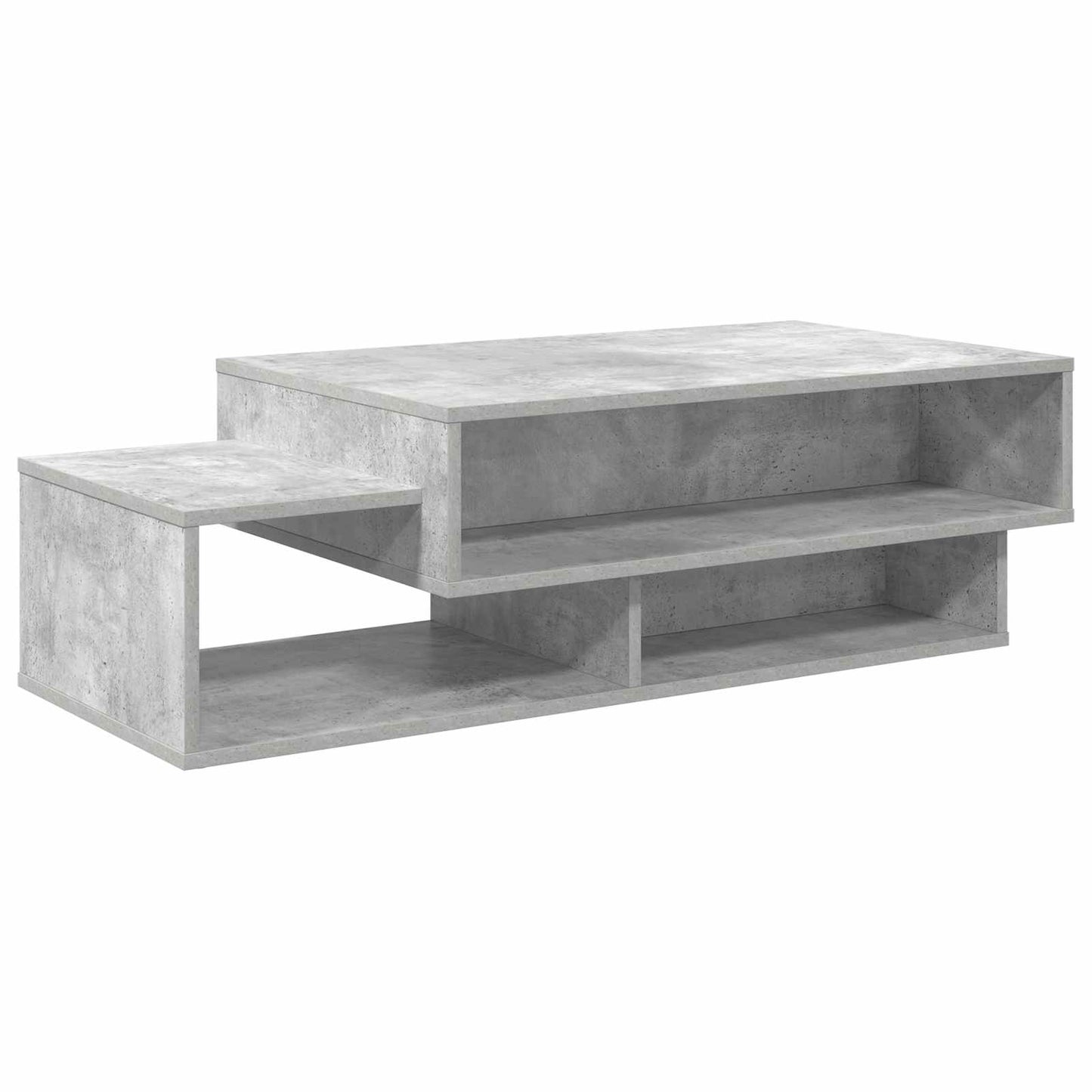 Kaffebord Betonggrå 105 x 50 x 32,5 cm Konstruert tre