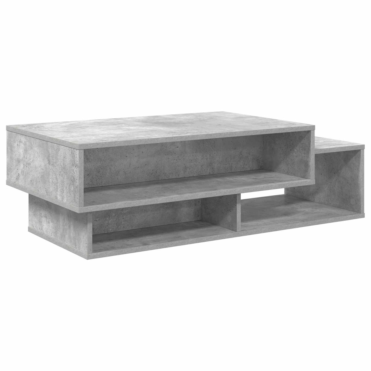 Kaffebord Betonggrå 105 x 50 x 32,5 cm Konstruert tre