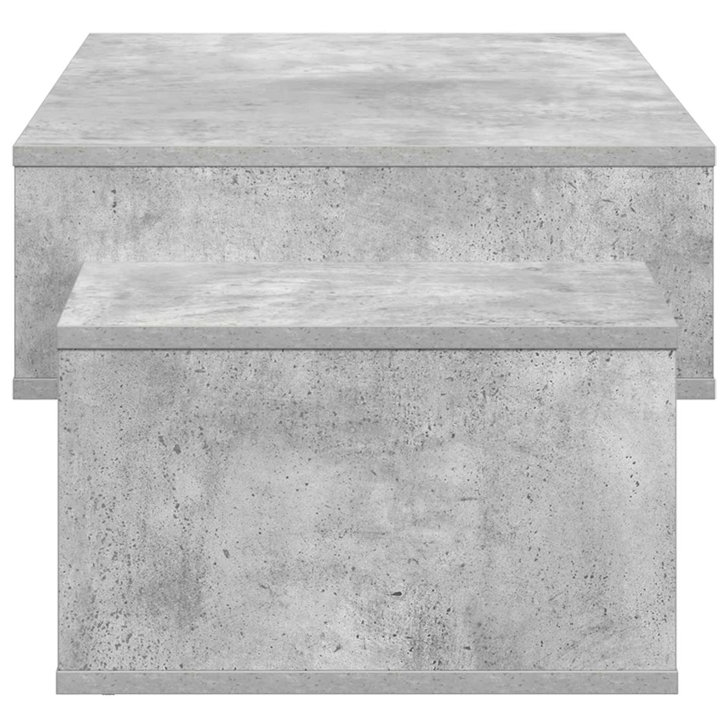 Kaffebord Betonggrå 105 x 50 x 32,5 cm Konstruert tre