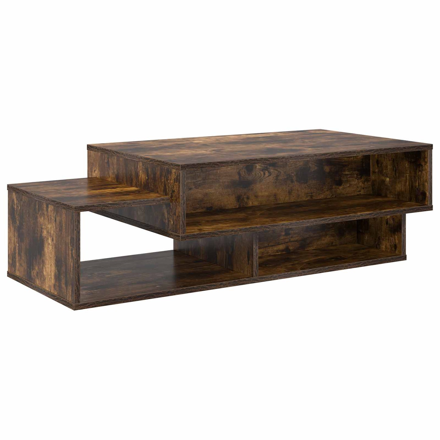 Kaffebord Røkt eik 105 x 50 x 32,5 cm Konstruert tre