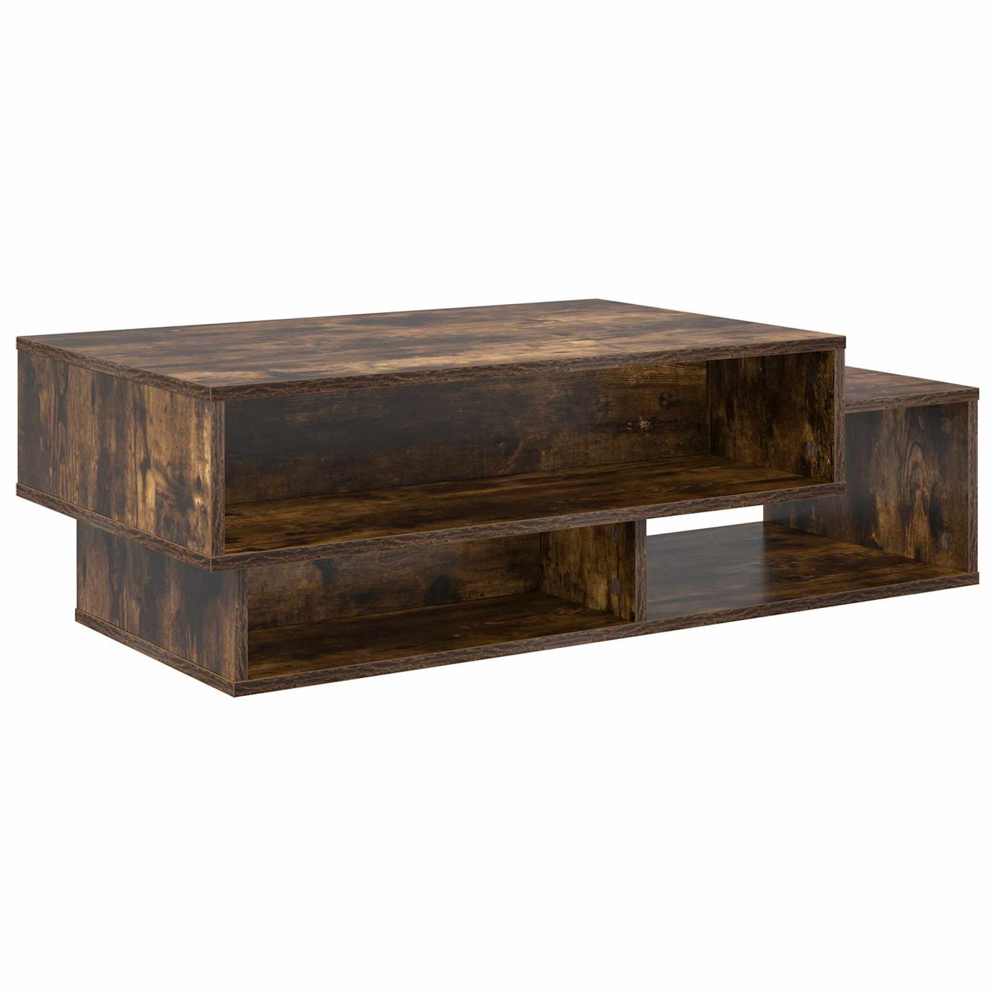 Kaffebord Røkt eik 105 x 50 x 32,5 cm Konstruert tre