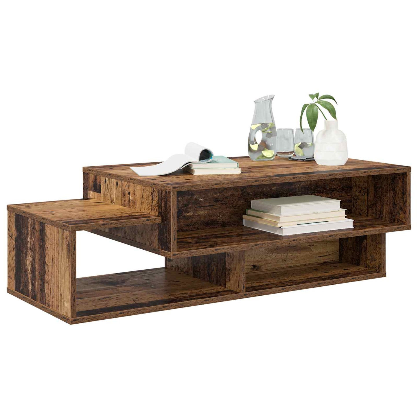 Kaffebord Gammelt tre 105 x 50 x 32,5 cm Konstruert tre