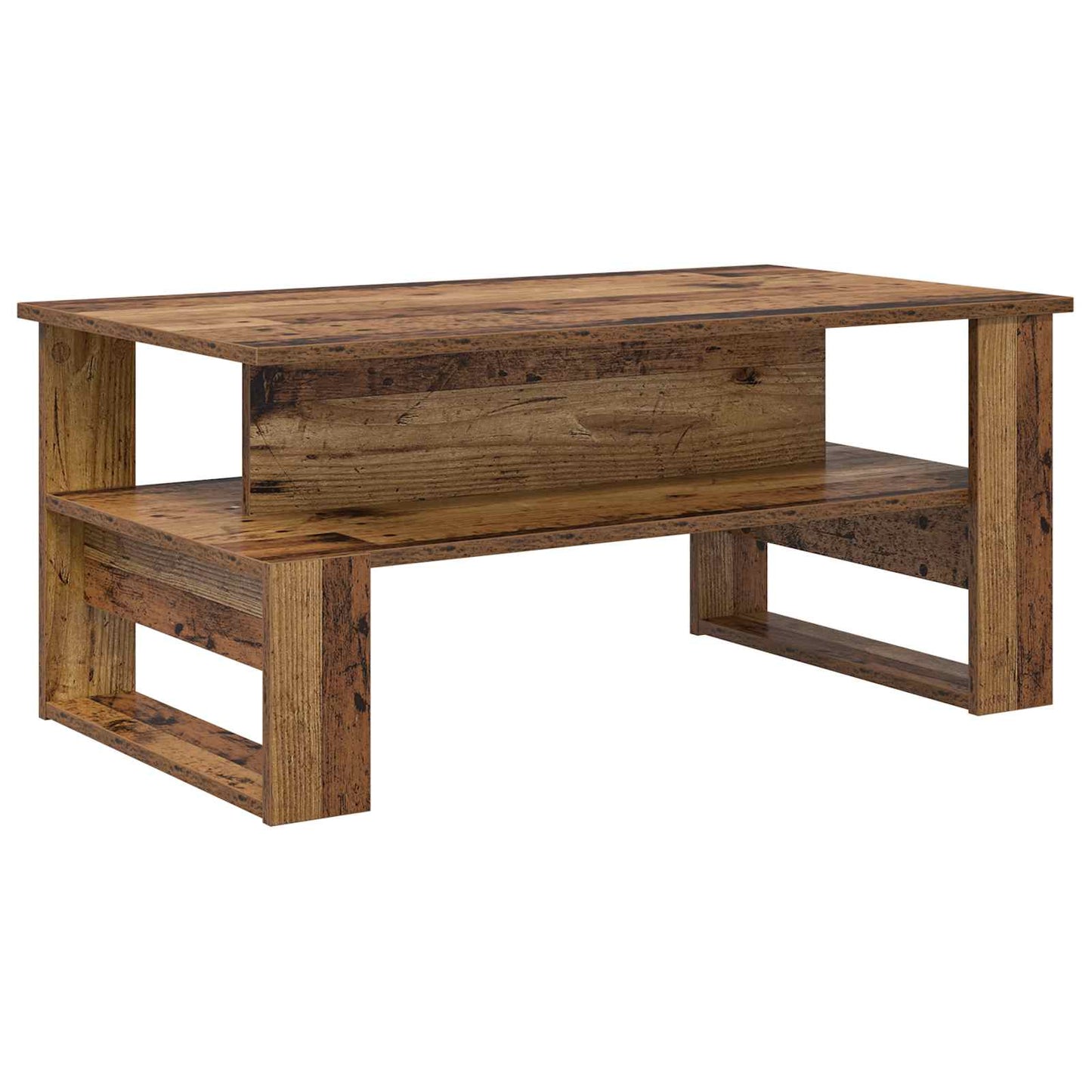 Kaffebord Gammelt tre 90 x 50 x 40 cm Konstruert tre