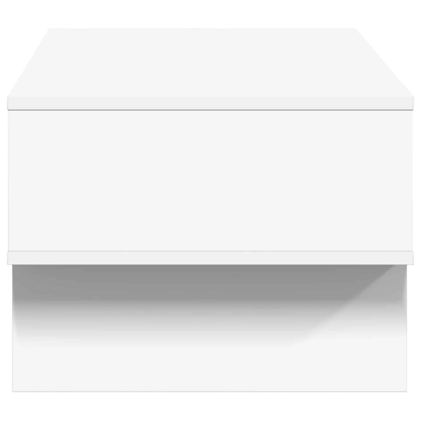 Kaffebord Hvit 80 x 46 x 35 cm Konstruert tre