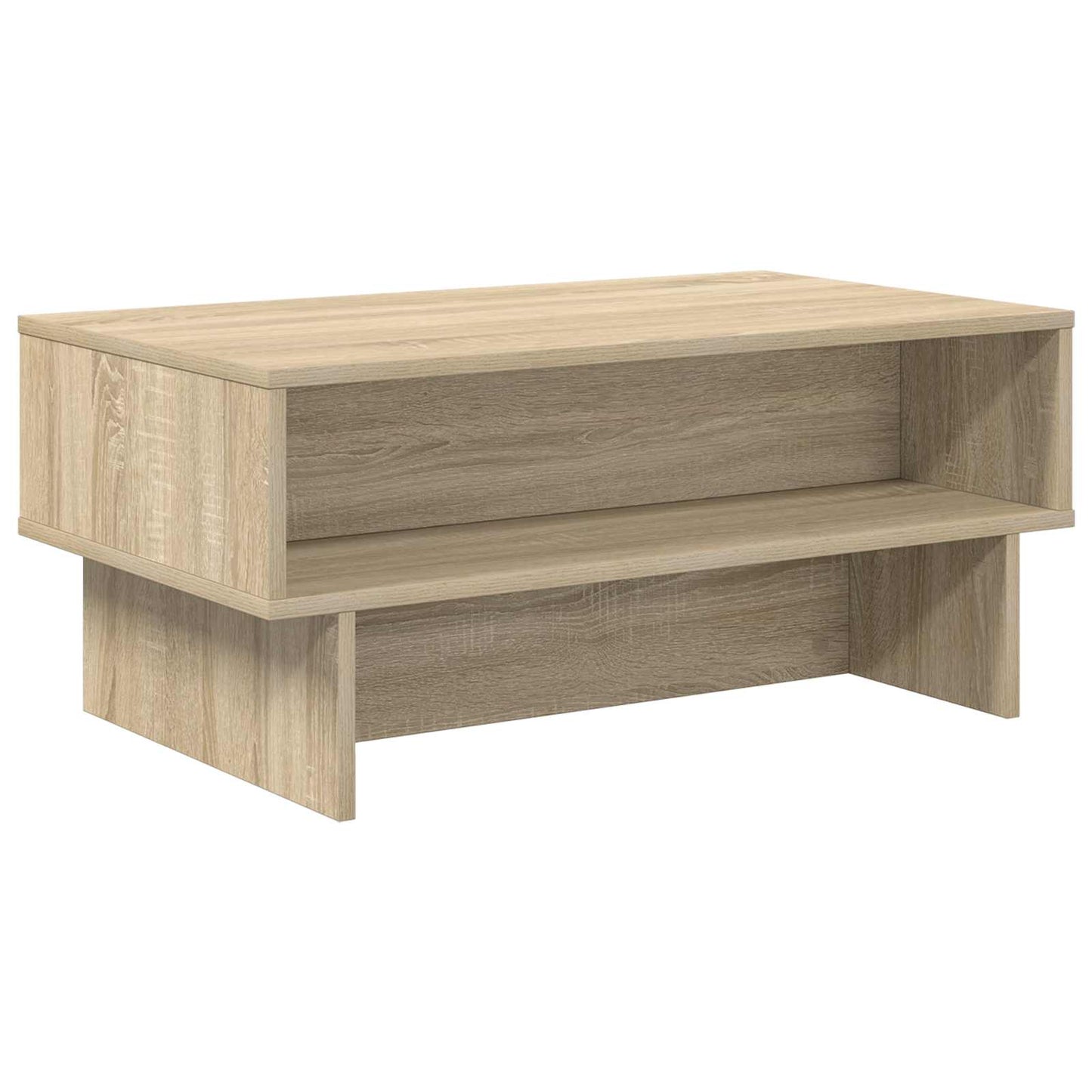 Kaffebord Sonoma eik 80 x 46 x 35 cm Konstruert tre