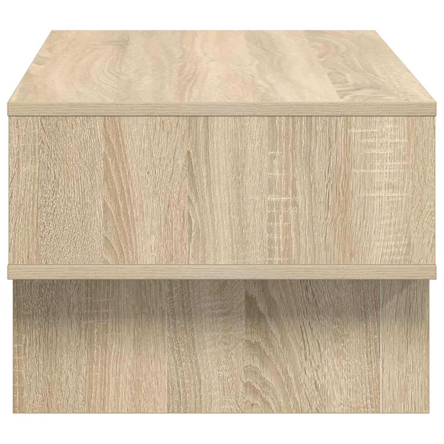 Kaffebord Sonoma eik 80 x 46 x 35 cm Konstruert tre
