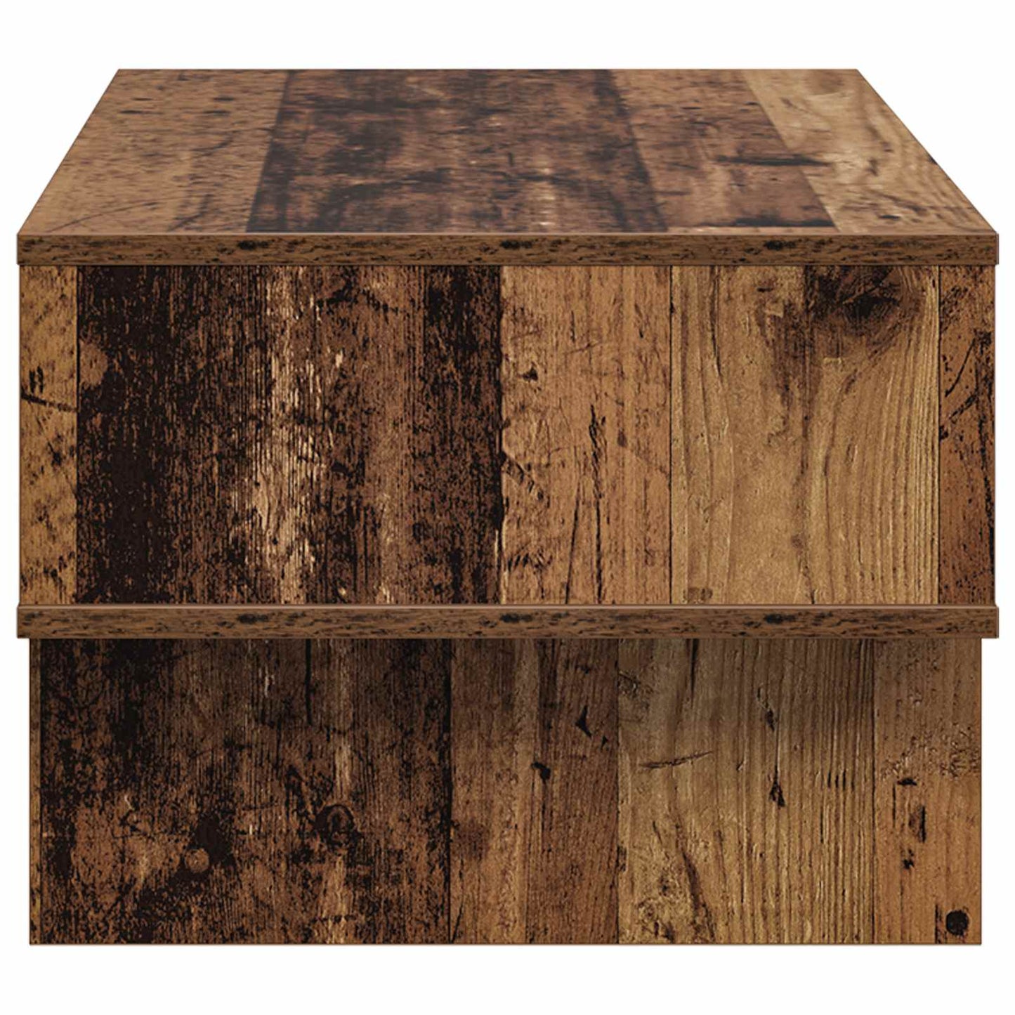 Kaffebord Gammelt tre 80 x 46 x 35 cm Konstruert tre