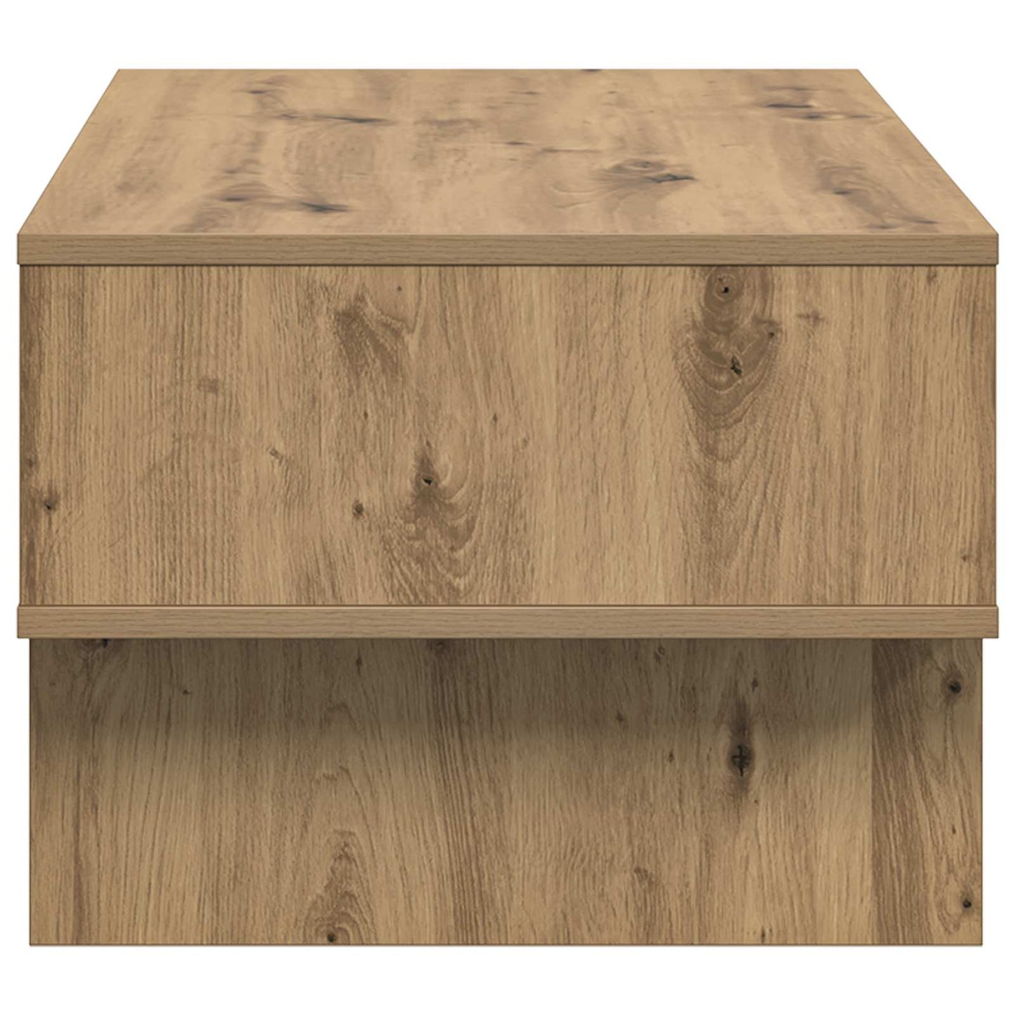 Kaffebord Artisan Eik 80 x 46 x 35 cm Konstruert tre