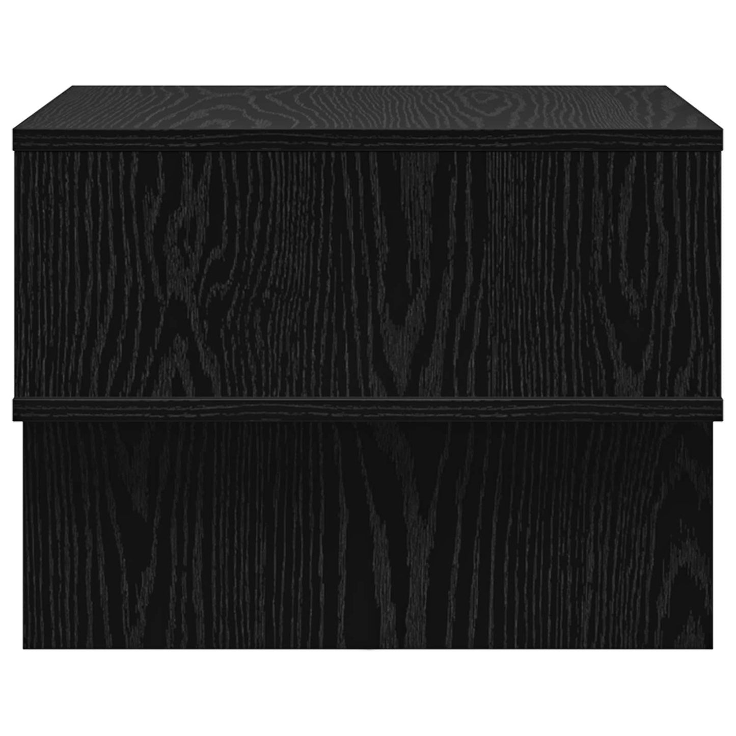 Kaffebord Svart Eik 48 x 46 x 35 cm Konstruert tre