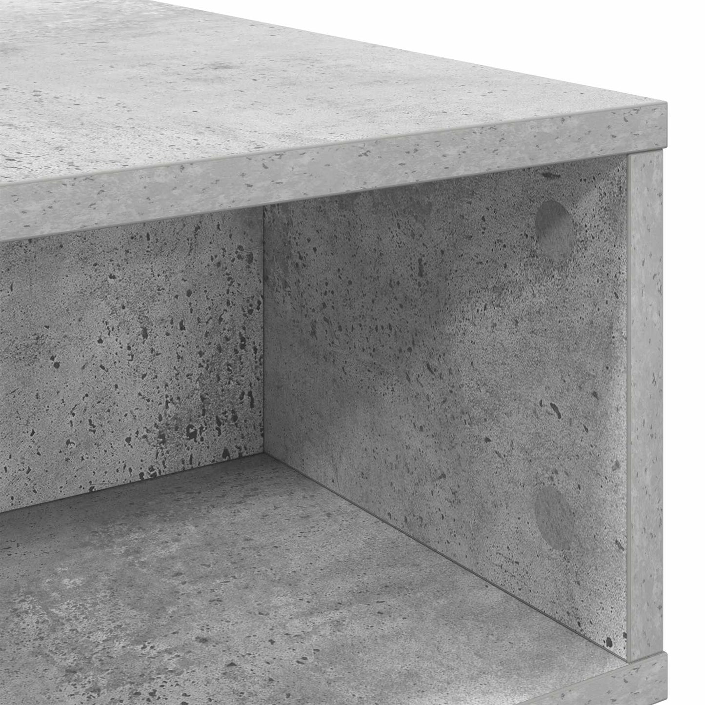 Kaffebord Betonggrå 48 x 46 x 35 cm Konstruert tre