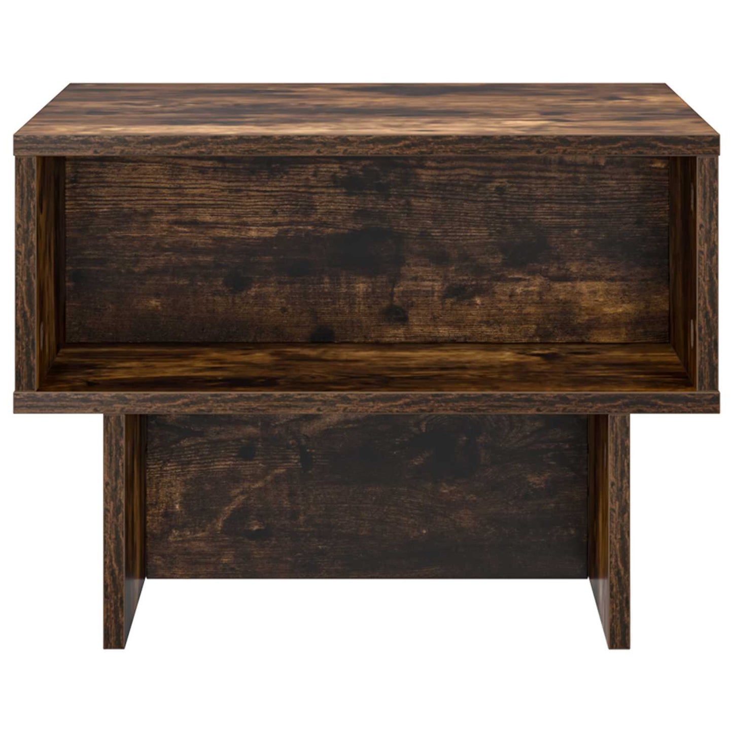 Kaffebord Røkt eik 48 x 46 x 35 cm Konstruert tre