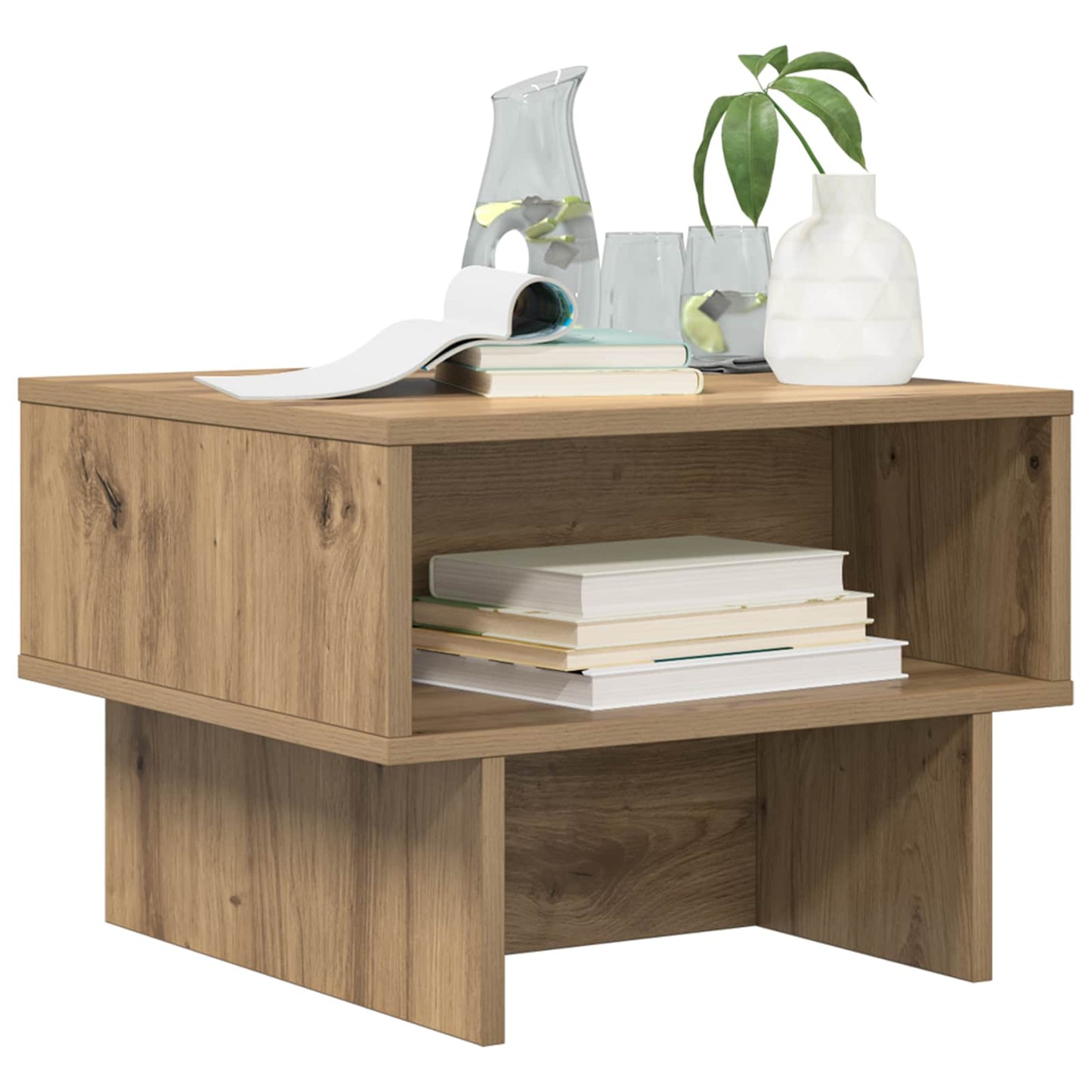 Kaffebord Artisan Eik 48 x 46 x 35 cm Konstruert tre