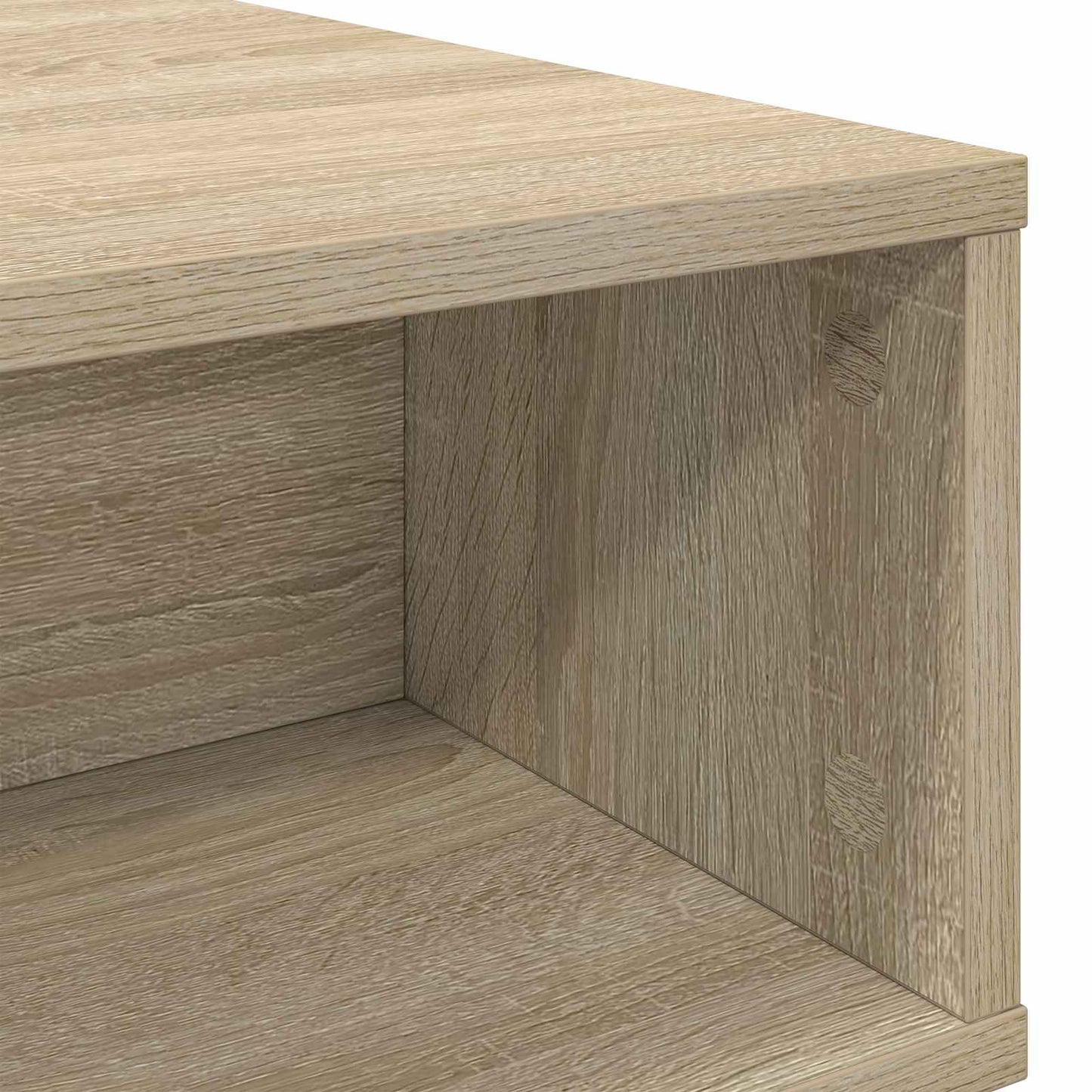 Kaffebord Sonoma eik 100 x 46 x 35 cm Konstruert tre