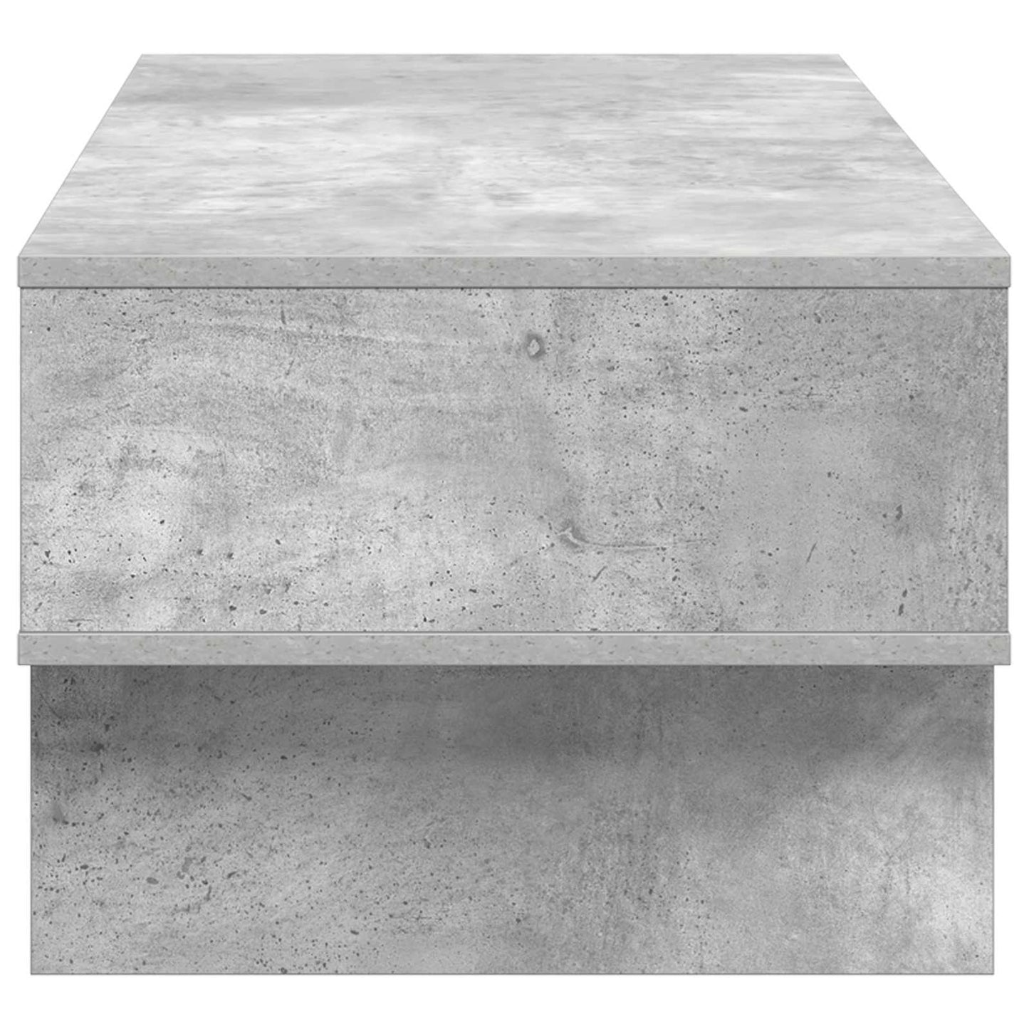 Kaffebord Betonggrå 100 x 46 x 35 cm Konstruert tre