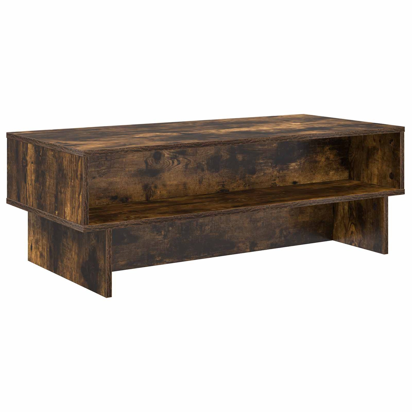 Kaffebord Røkt eik 100 x 46 x 35 cm Konstruert tre