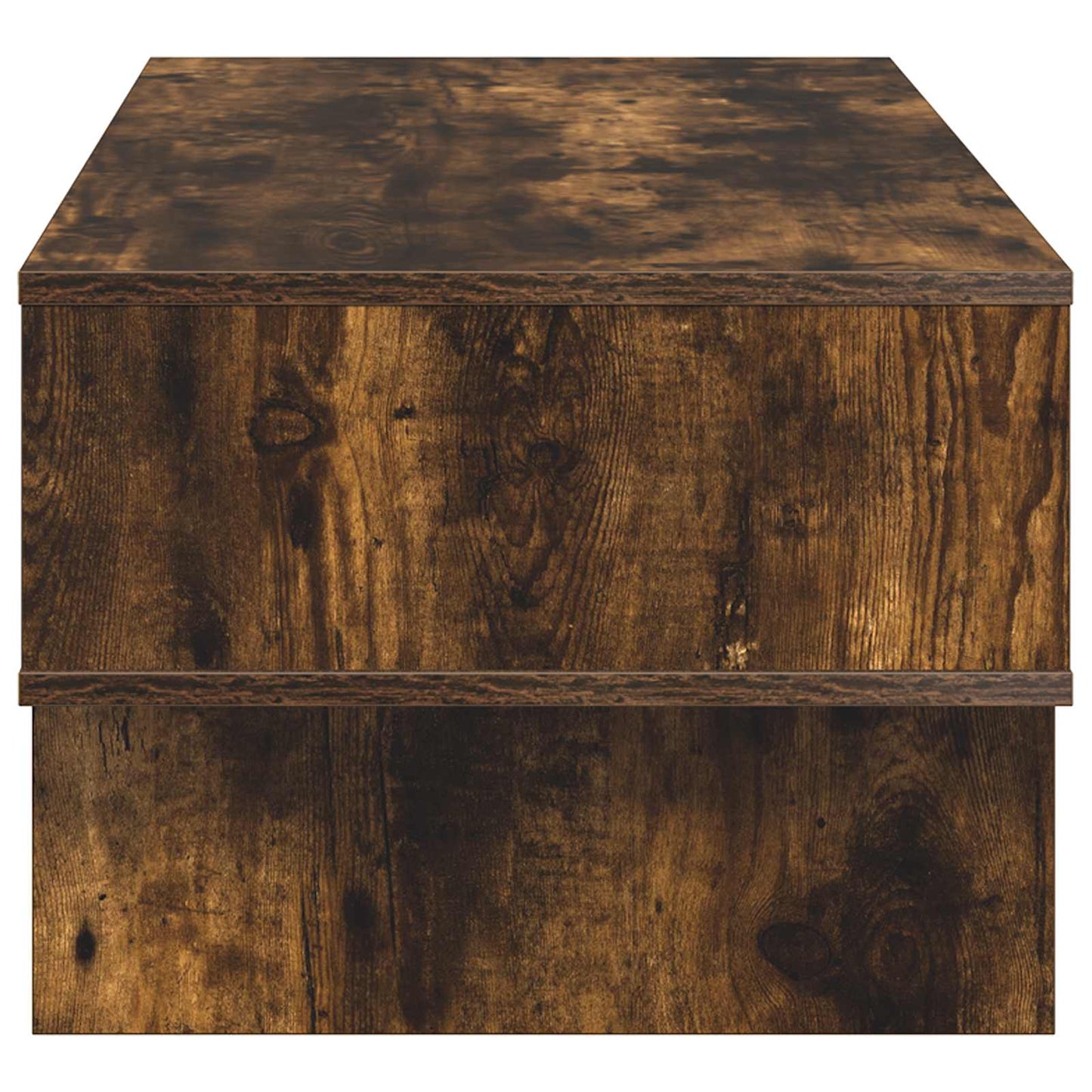 Kaffebord Røkt eik 100 x 46 x 35 cm Konstruert tre