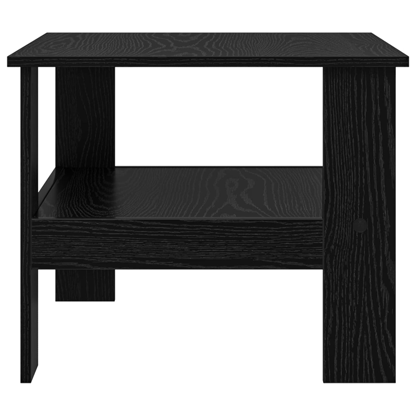 Kaffebord Svart Eik 57 x 55 x 45 cm Konstruert tre