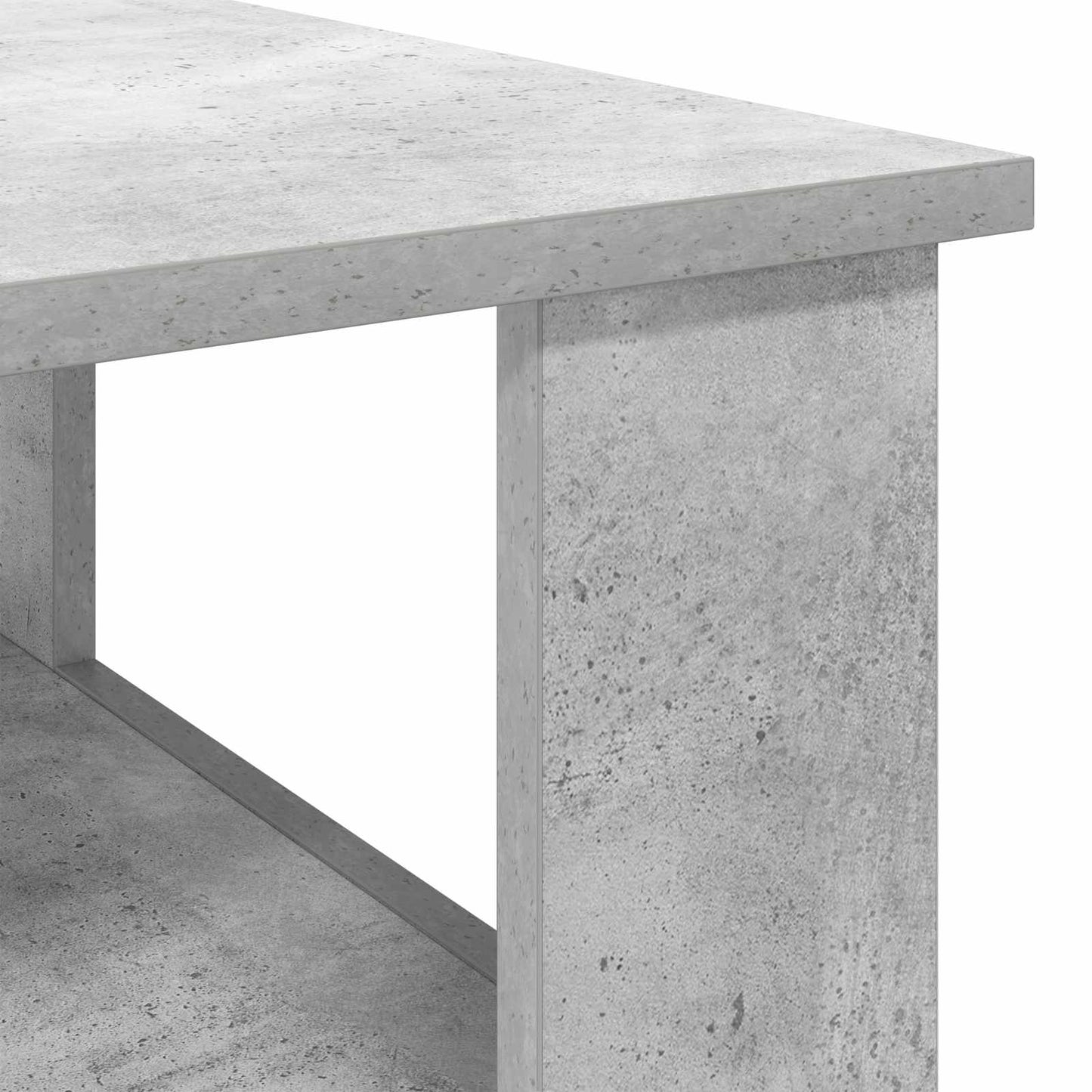 Kaffebord Betonggrå 57 x 55 x 45 cm Konstruert tre