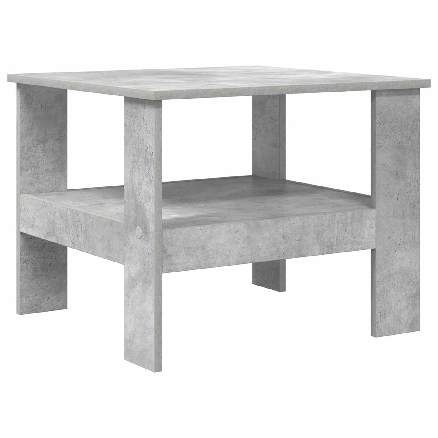 Kaffebord Betonggrå 57 x 55 x 45 cm Konstruert tre