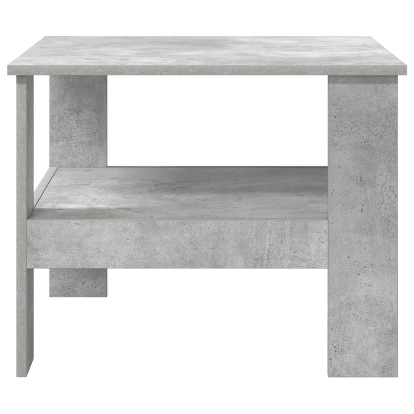 Kaffebord Betonggrå 57 x 55 x 45 cm Konstruert tre
