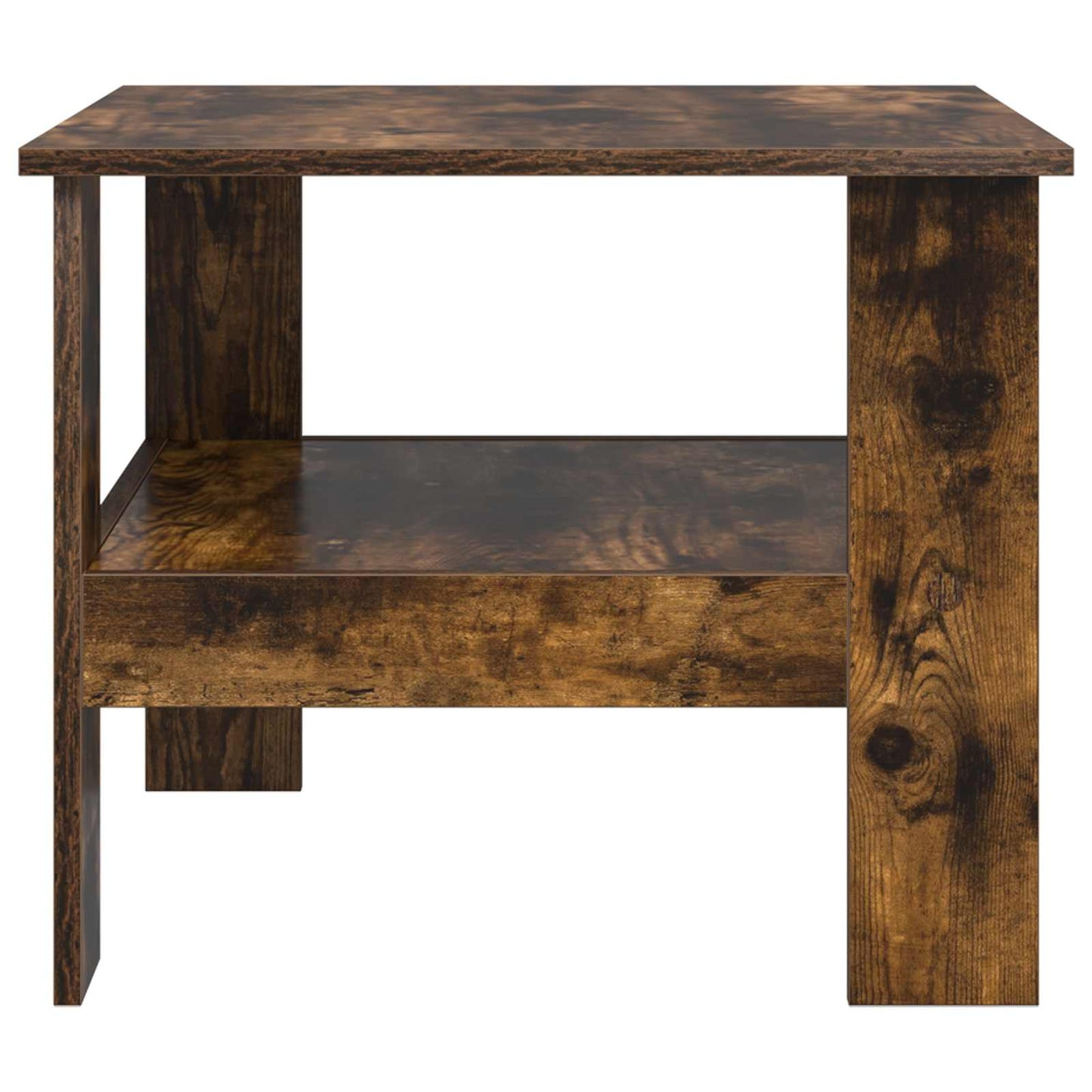 Kaffebord Røkt eik 57 x 55 x 45 cm Konstruert tre