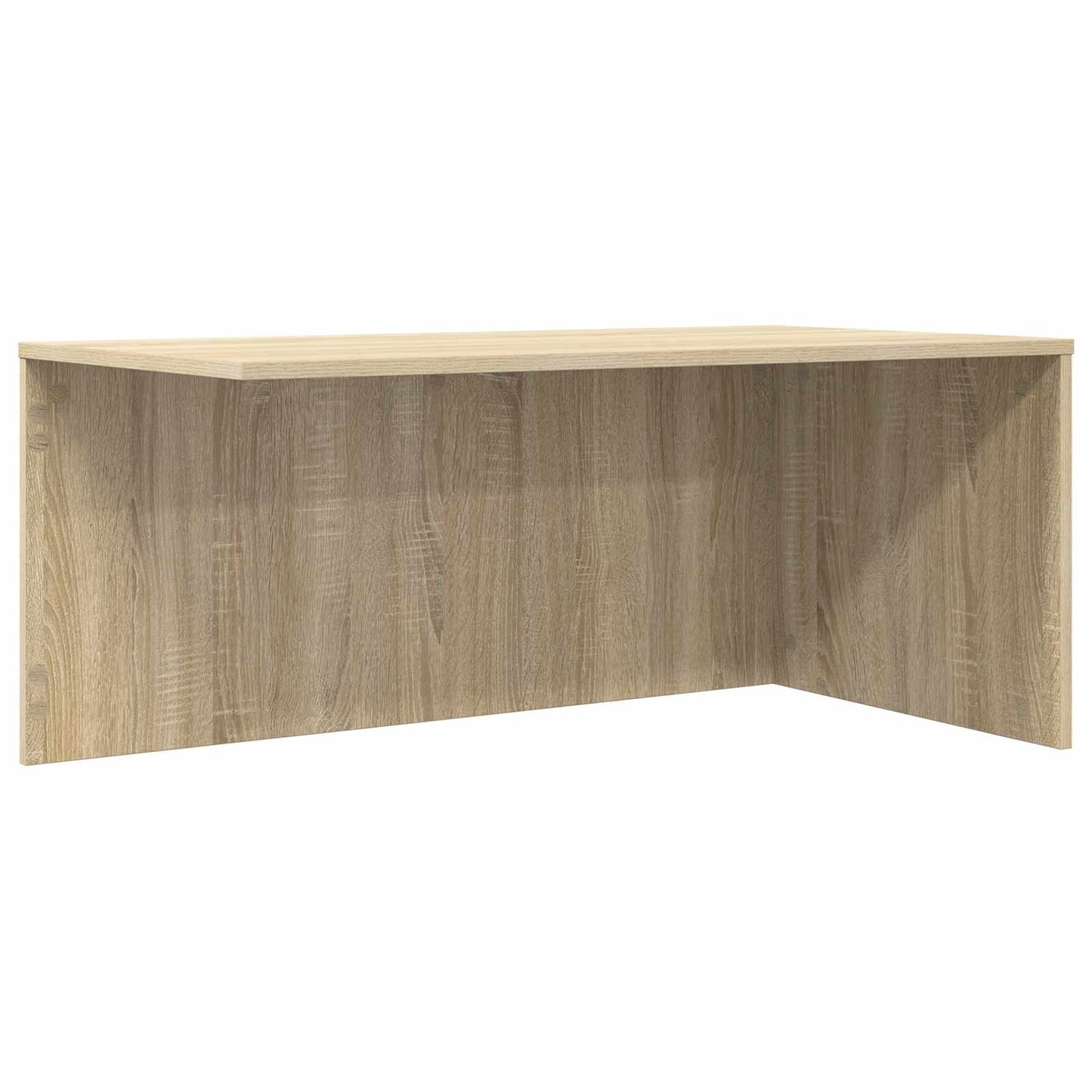 Kaffebord Sett 2 pcs Sonoma eik Konstruert tre