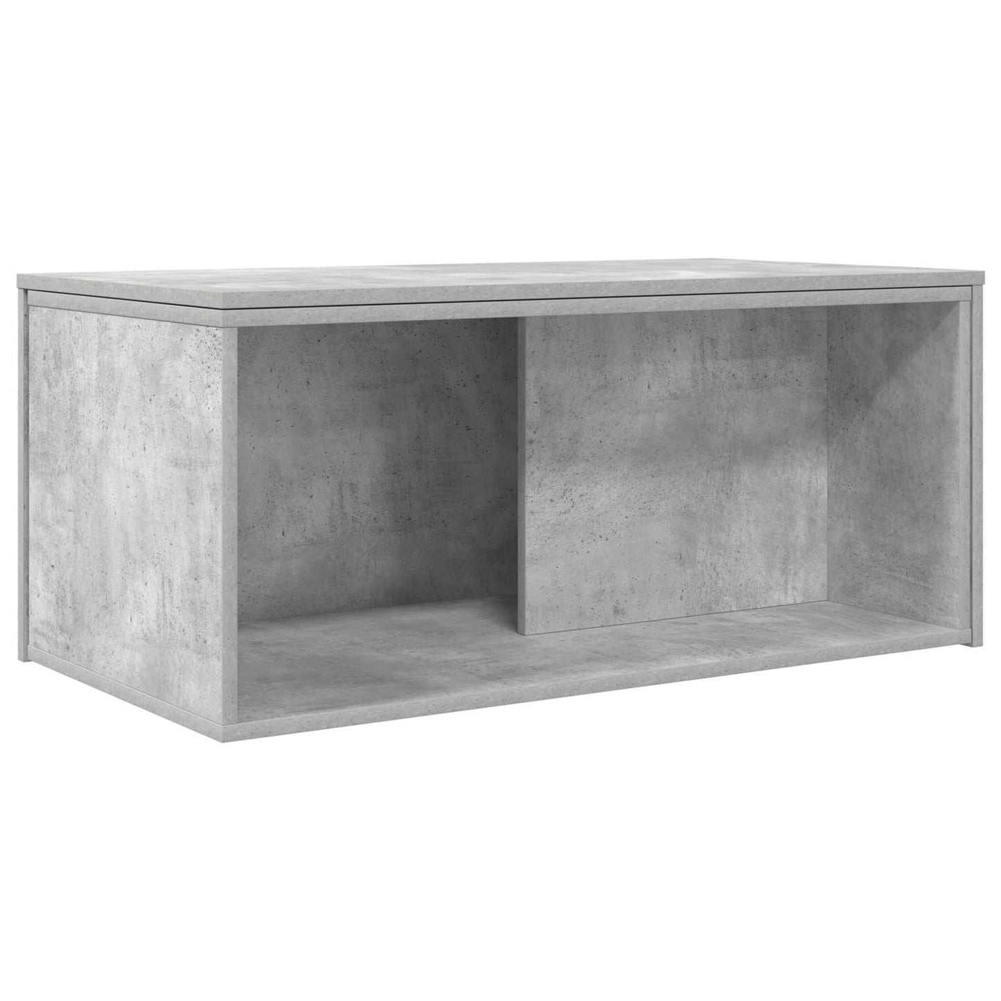 Kaffebord Sett 2 pcs Betonggrå Konstruert tre
