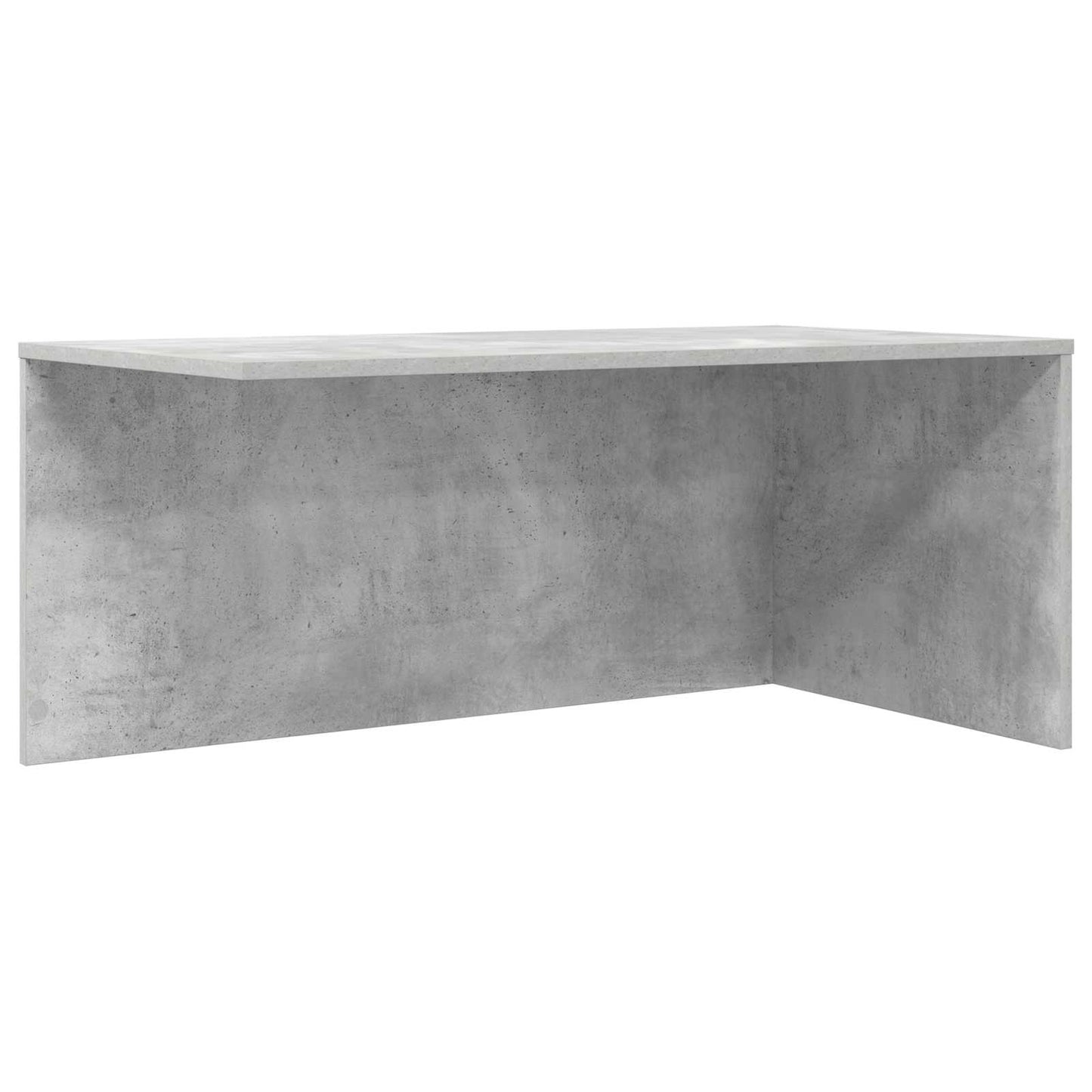 Kaffebord Sett 2 pcs Betonggrå Konstruert tre