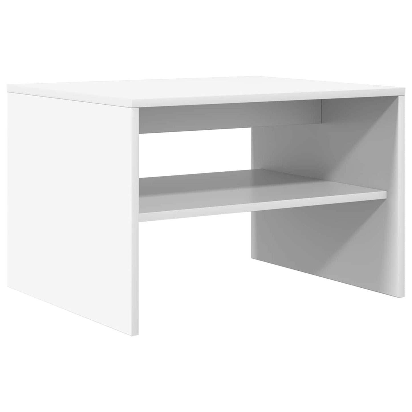 Kaffebord Hvit 60 x 50 x 40 cm Konstruert tre