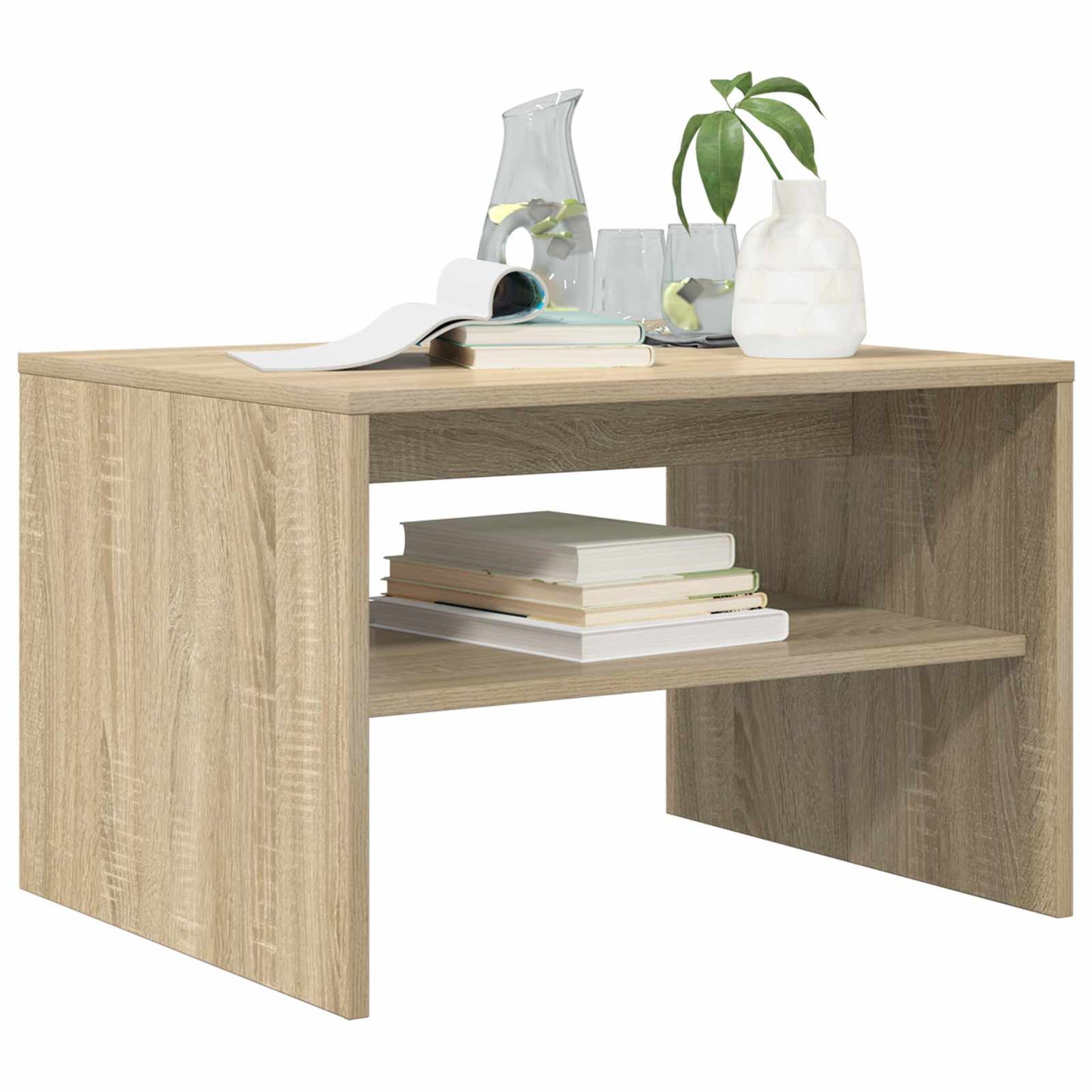 Kaffebord Sonoma eik 60 x 50 x 40 cm Konstruert tre