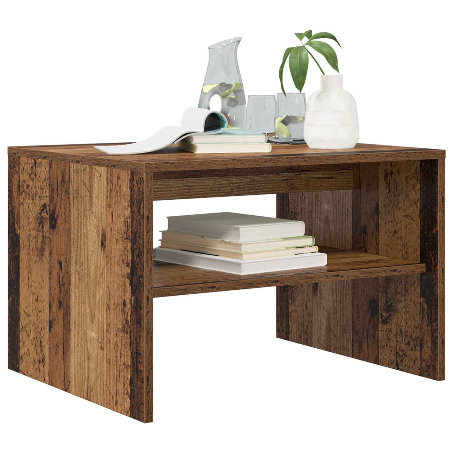 Kaffebord Gammelt tre 60 x 50 x 40 cm Konstruert tre