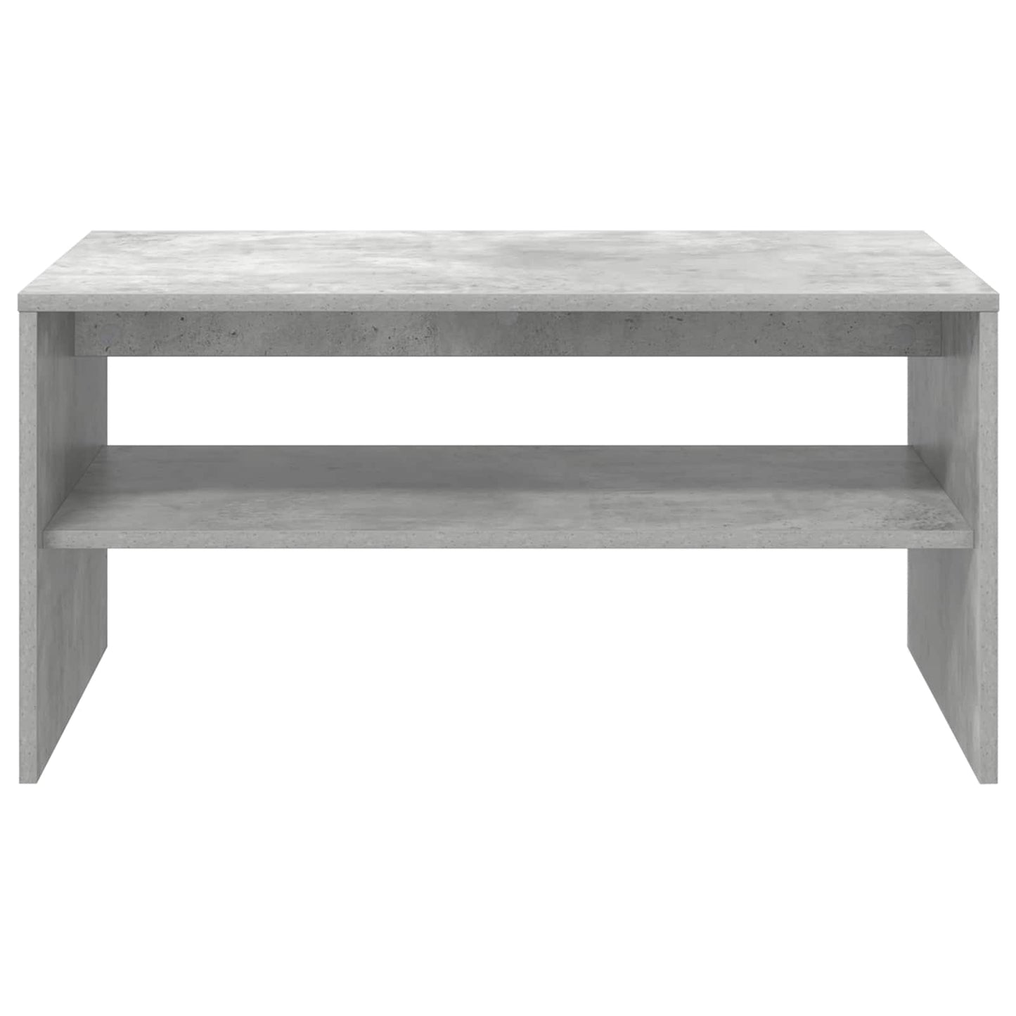Kaffebord Betonggrå 80 x 50 x 40 cm Konstruert tre
