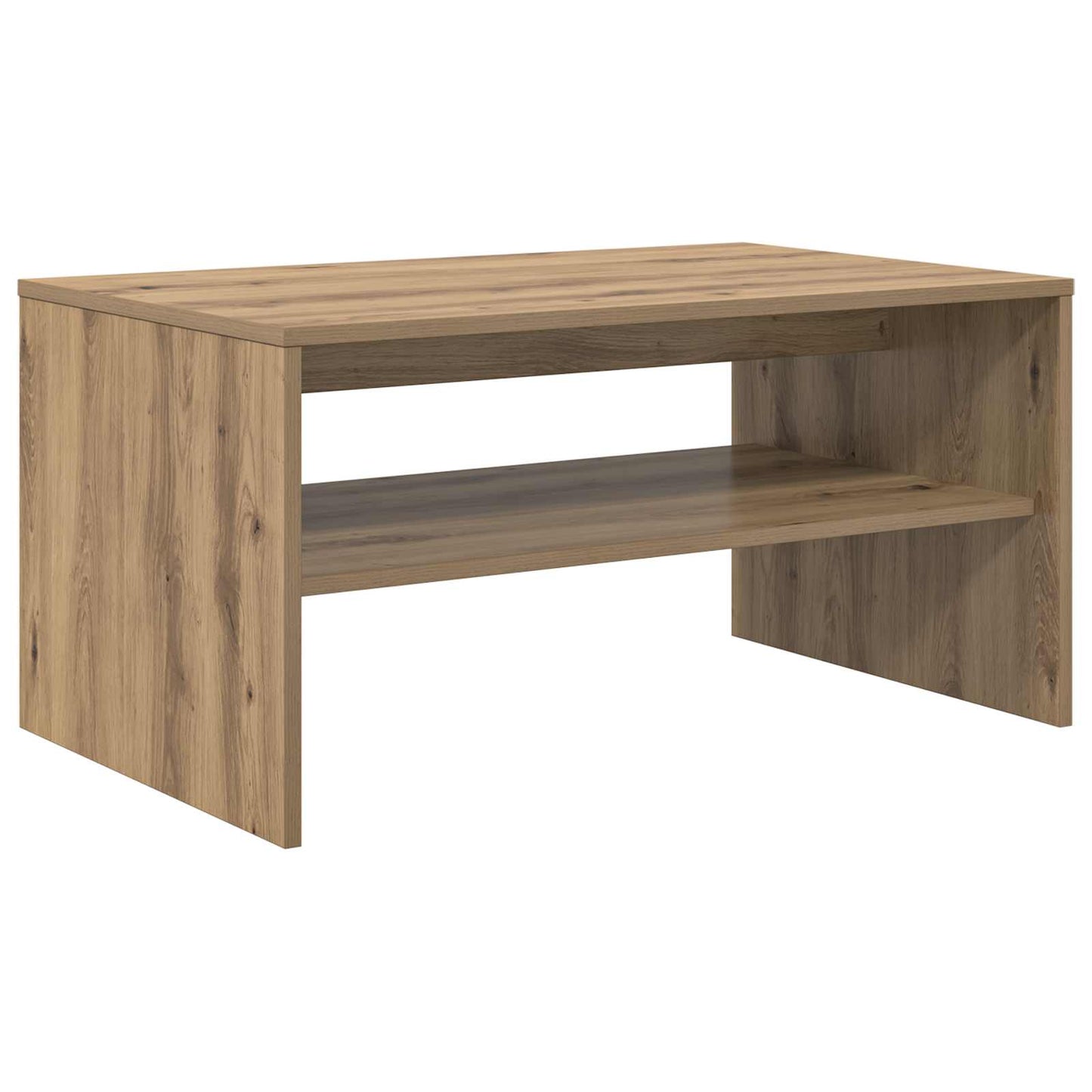 Kaffebord Artisan Eik 80 x 50 x 40 cm Konstruert tre