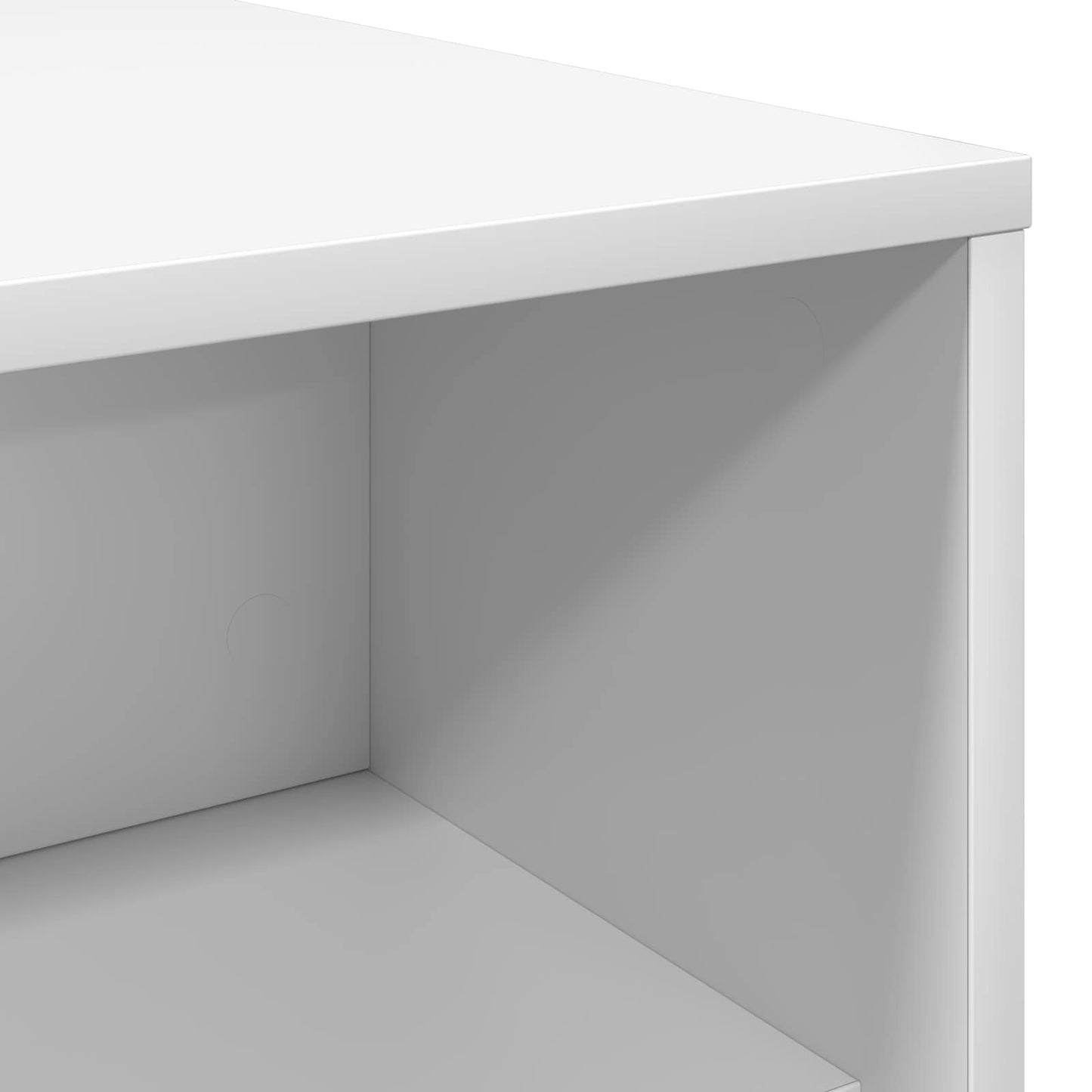 Kaffebord Hvit 100 x 50 x 40 cm Konstruert tre