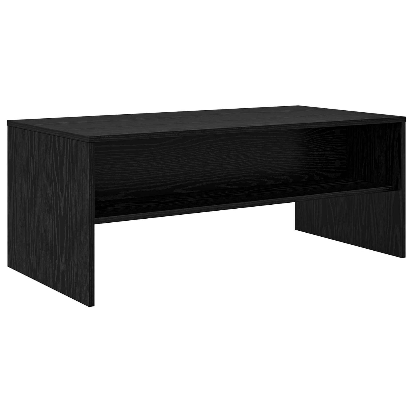 Kaffebord Svart Eik 100 x 50 x 40 cm Konstruert tre