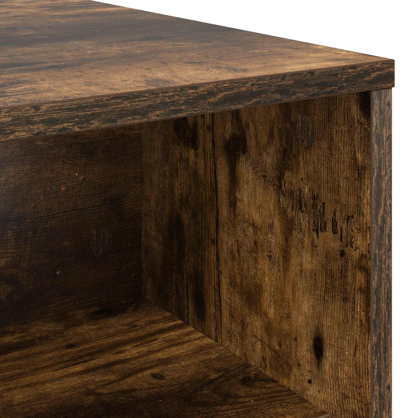 Kaffebord Røkt eik 100 x 50 x 40 cm Konstruert tre