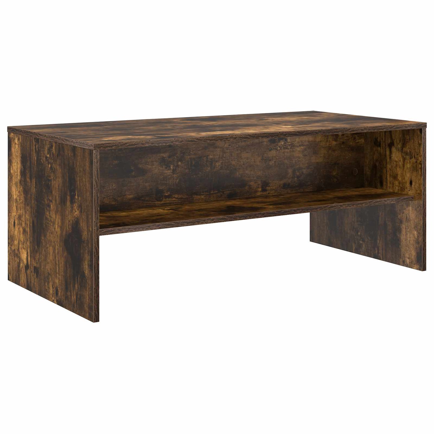 Kaffebord Røkt eik 100 x 50 x 40 cm Konstruert tre