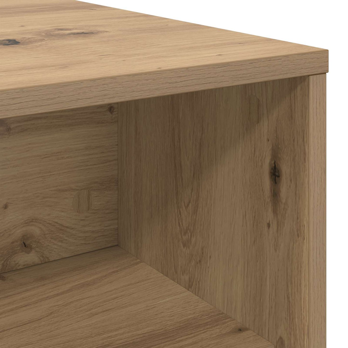 Kaffebord Artisan Eik 100 x 50 x 40 cm Konstruert tre