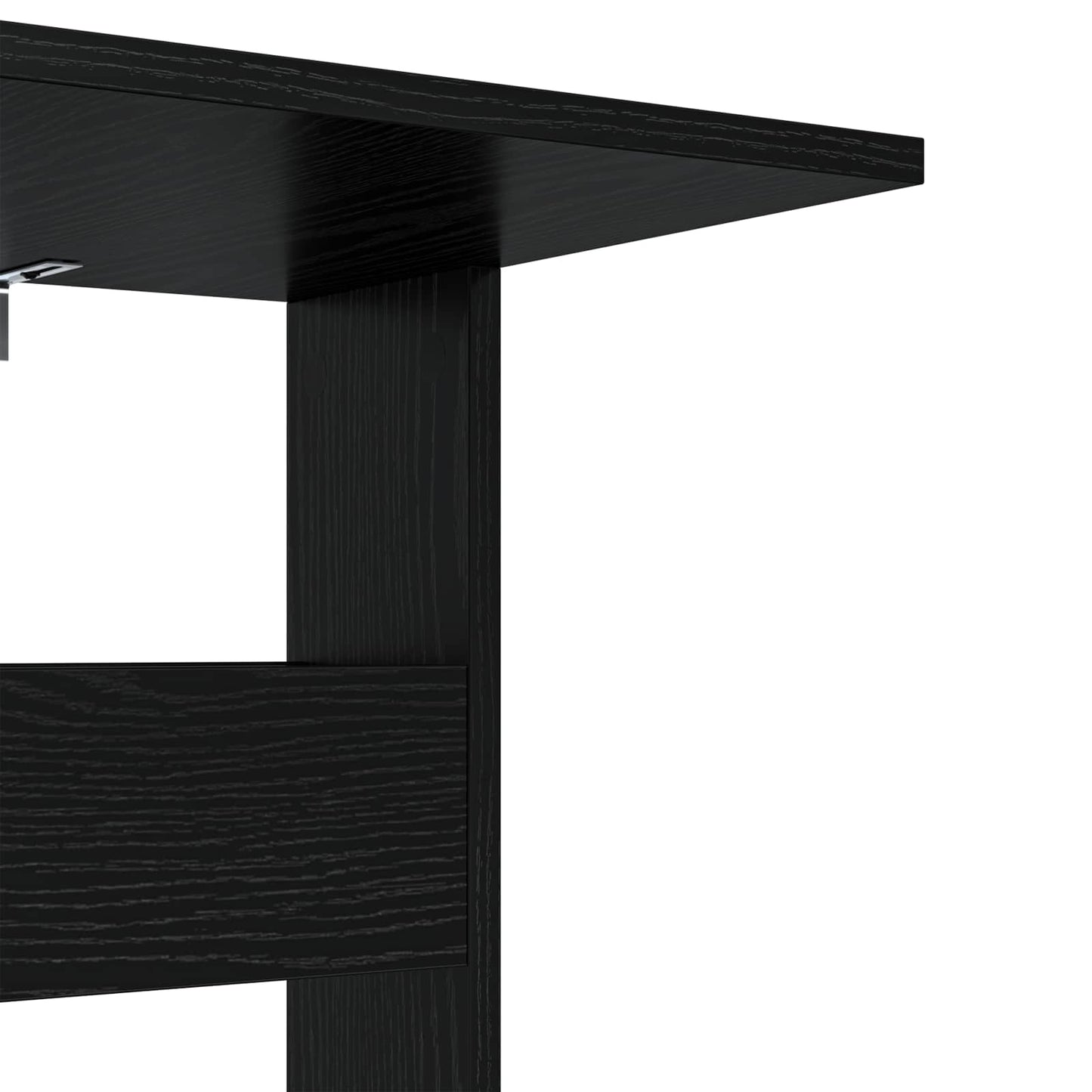 Sidetabell Svart Eik 40 x 35 x 60,5 cm Konstruert tre