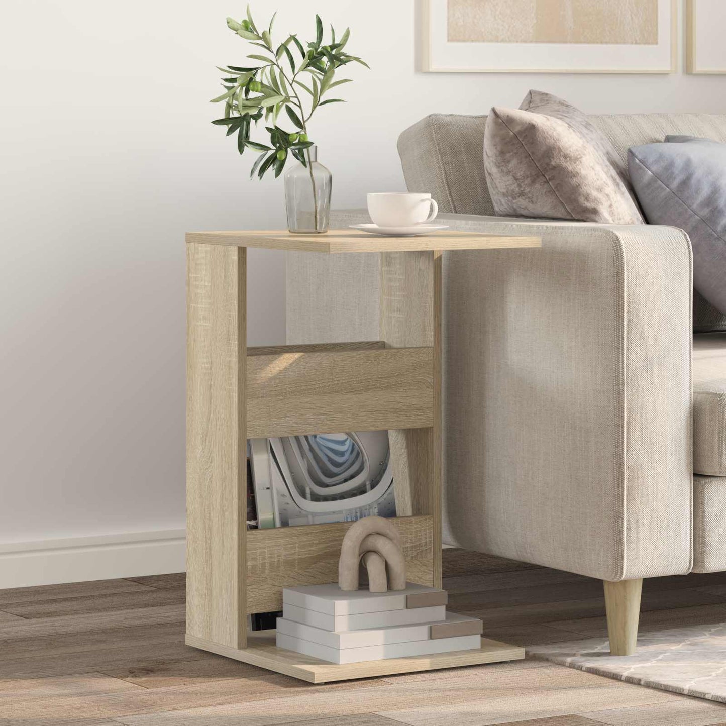 Sidetabell Sonoma eik 40 x 35 x 60,5 cm Konstruert tre