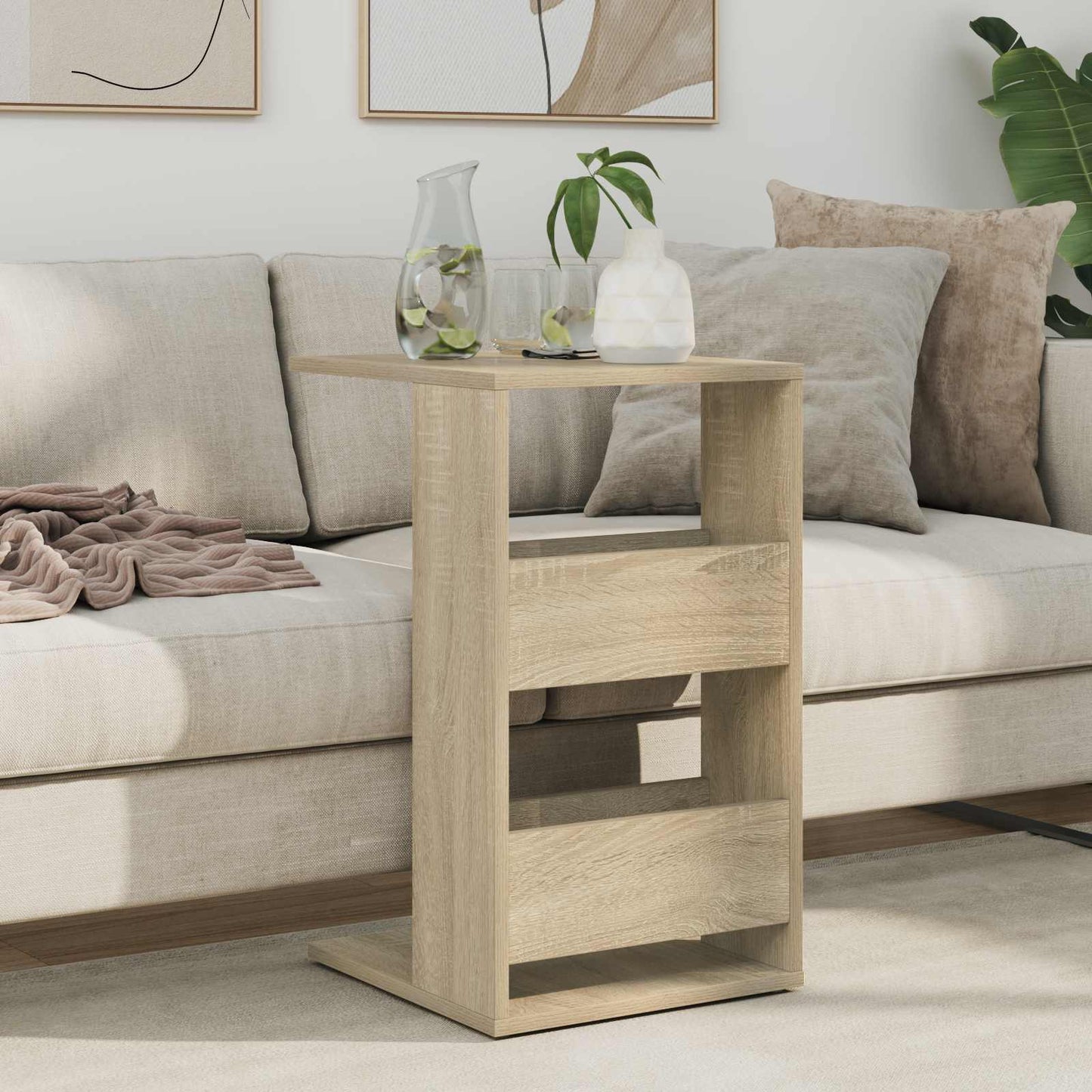 Sidetabell Sonoma eik 40 x 35 x 60,5 cm Konstruert tre
