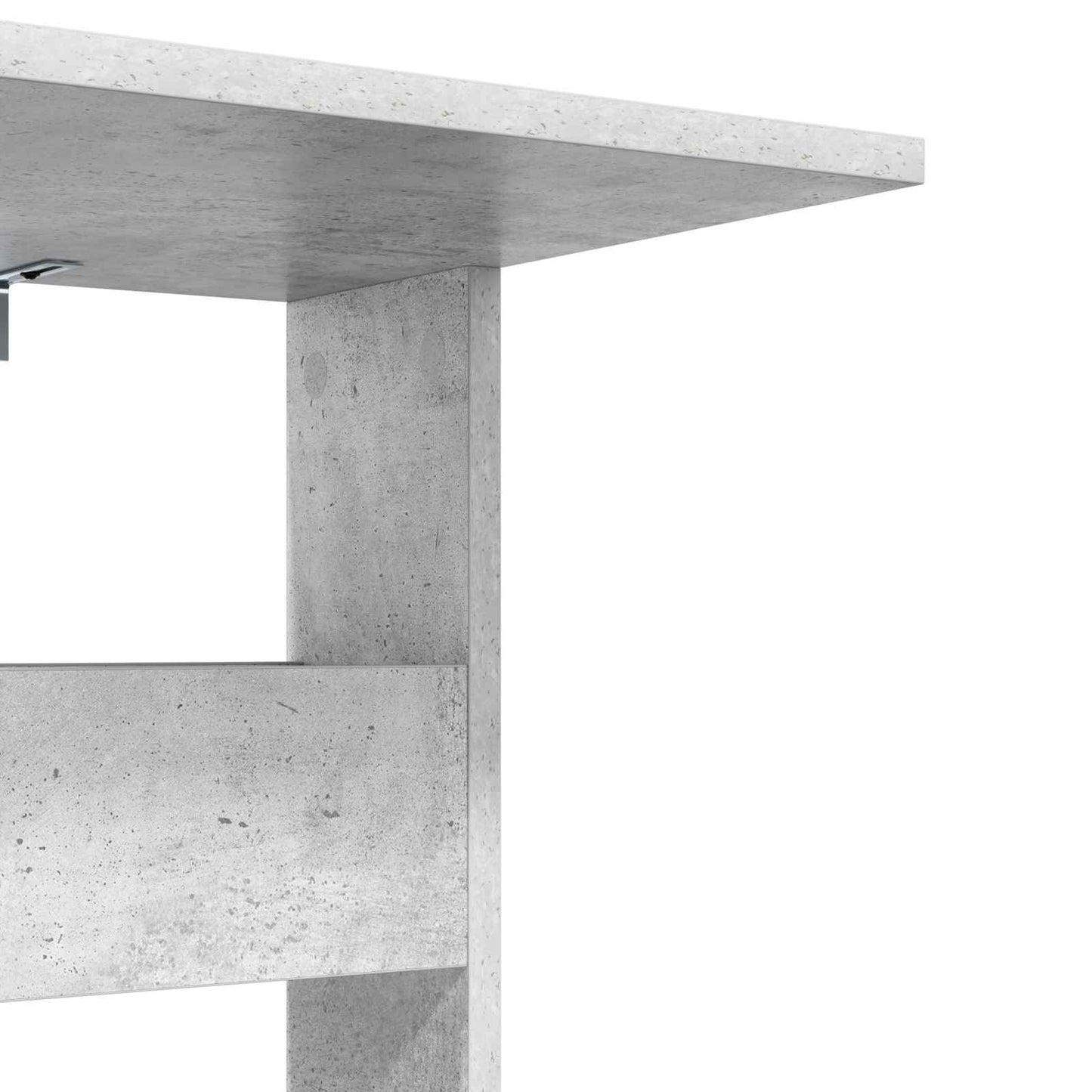 Sidetabell Betonggrå 40 x 35 x 60,5 cm Konstruert tre