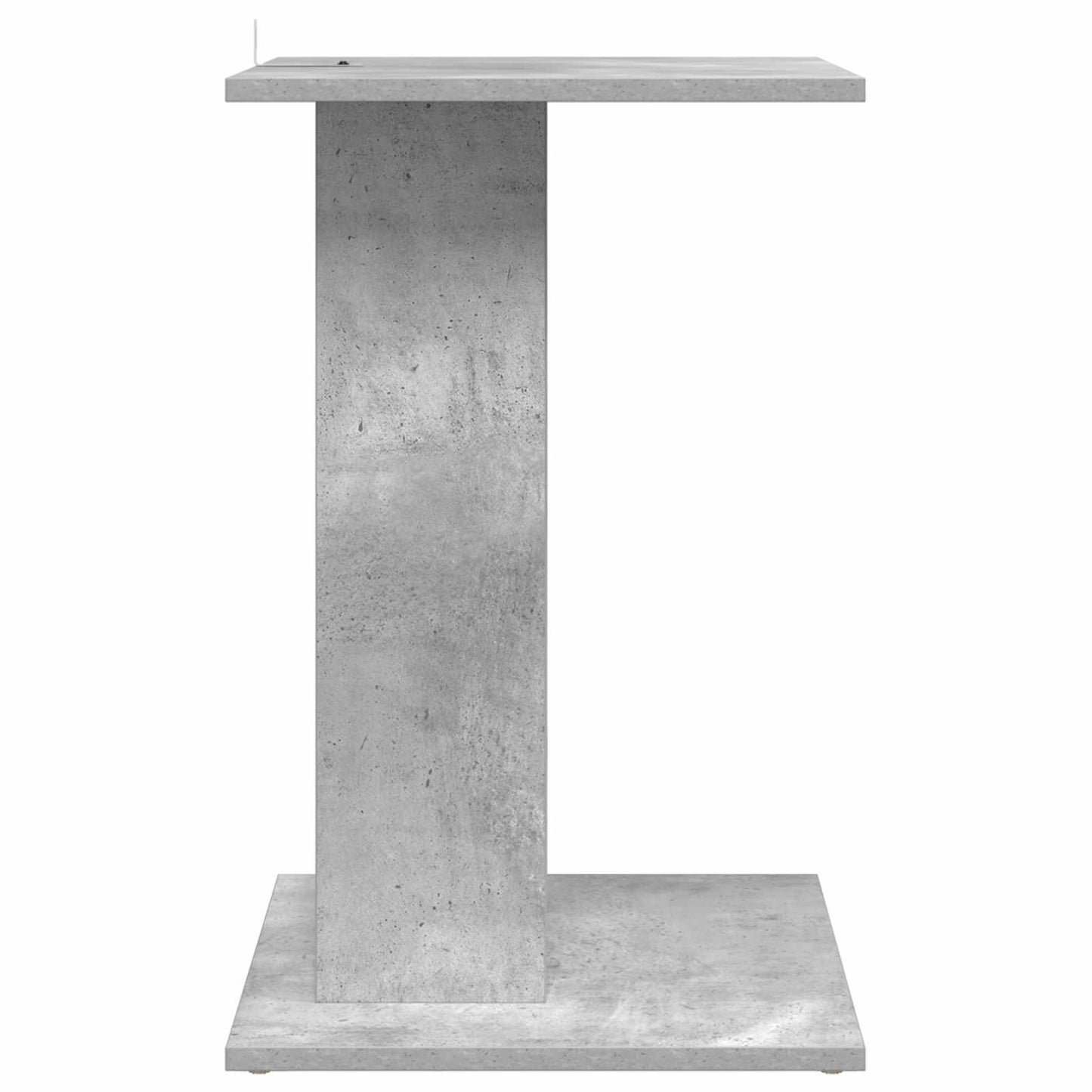 Sidetabell Betonggrå 45 x 40 x 62,5 cm Konstruert tre