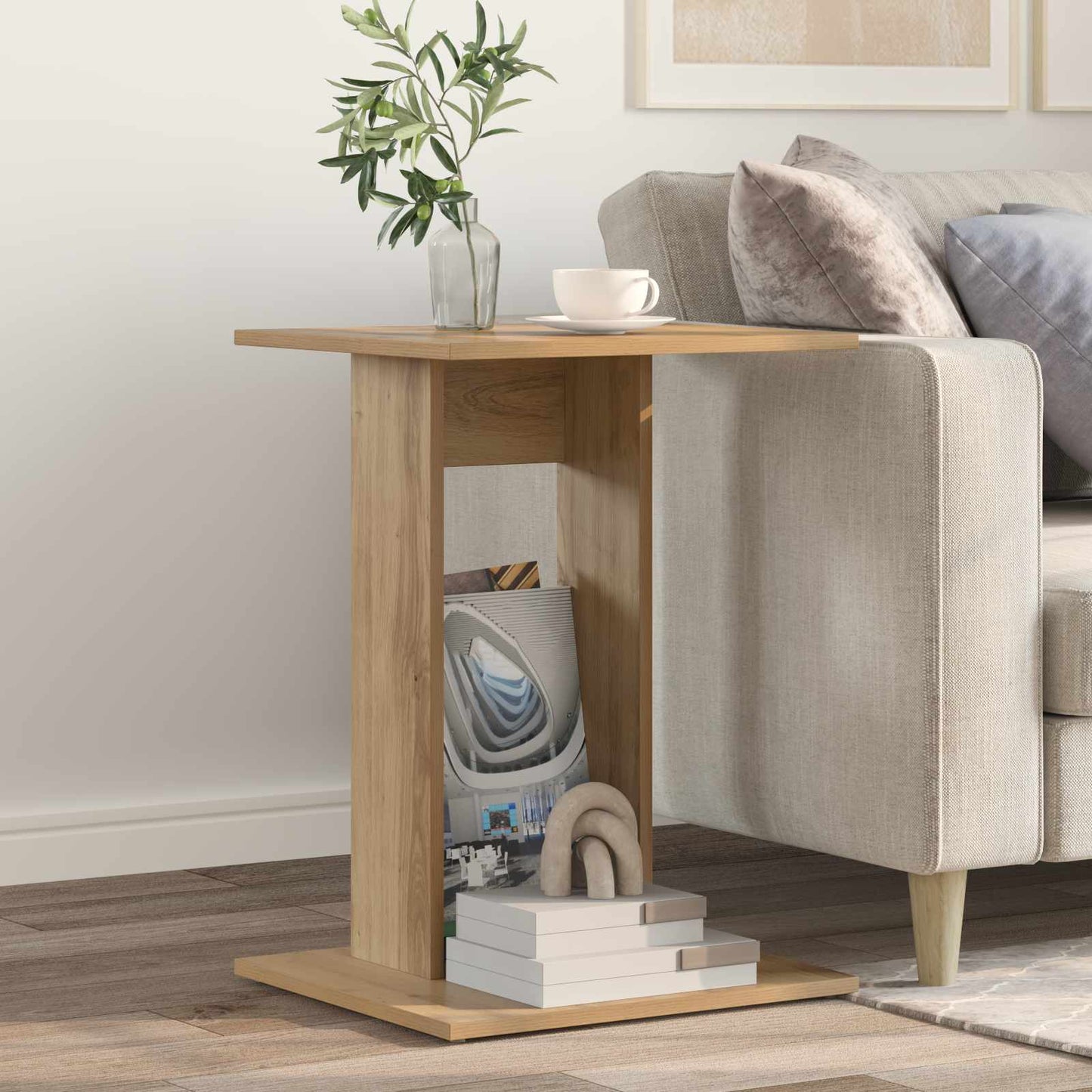 Sidetabell Artisan Eik 45 x 40 x 62,5 cm Konstruert tre