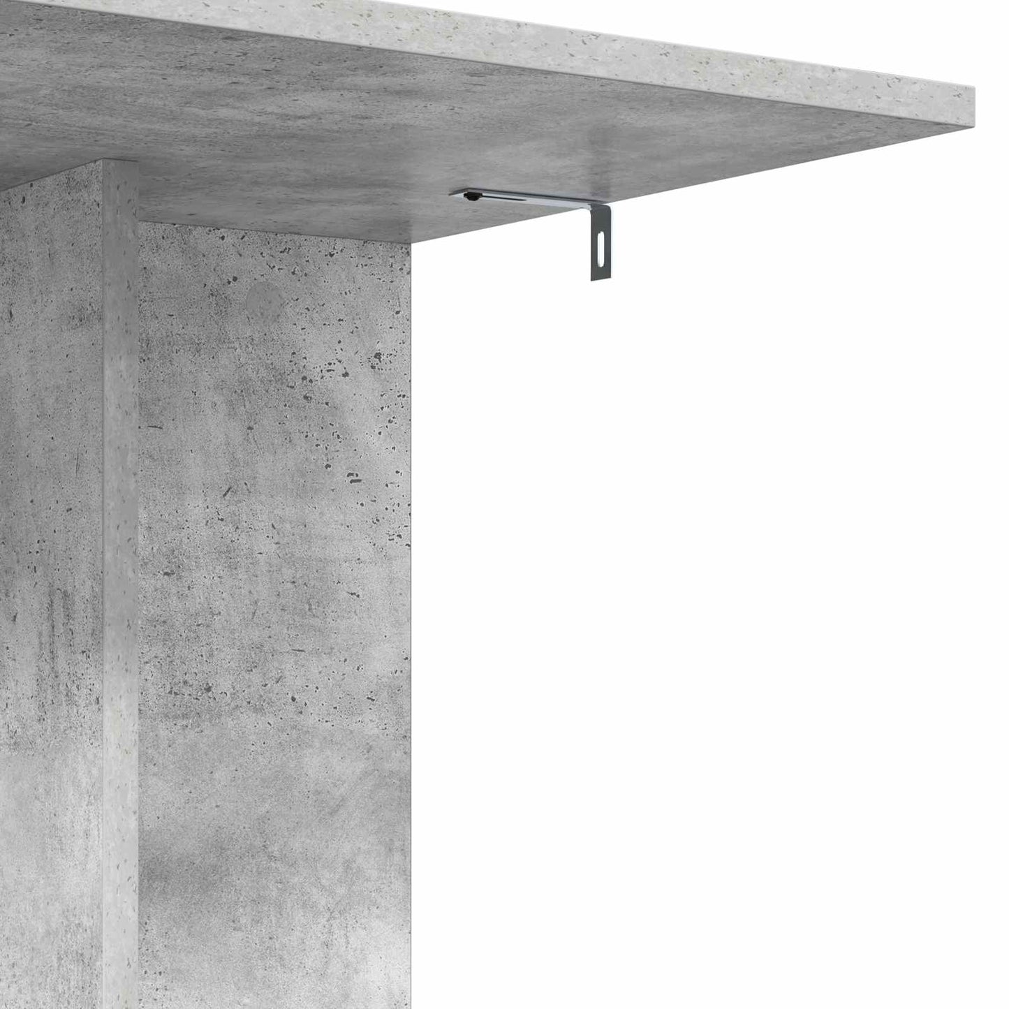 Sidetabell Betonggrå 45 x 40 x 62,5 cm Konstruert tre