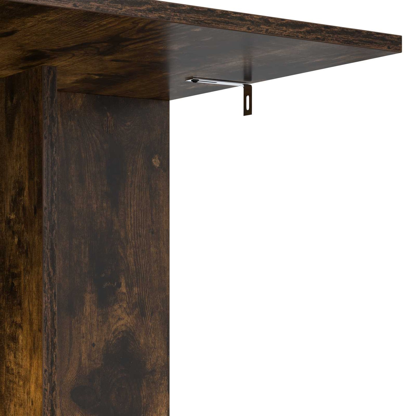 Sidetabell Røkt eik 45 x 40 x 62,5 cm Konstruert tre